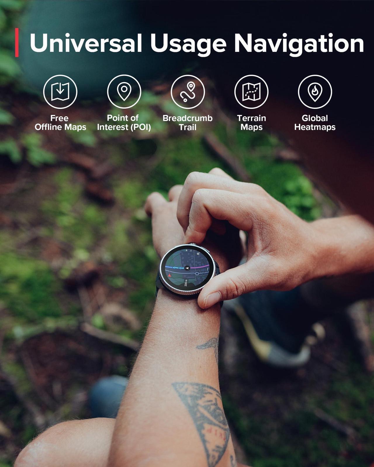 Alt view image 2 of 4 - SUUNTO Race: GPS Sports Watch, Large & Bright AMOLED Color Screen, Long Battery Life