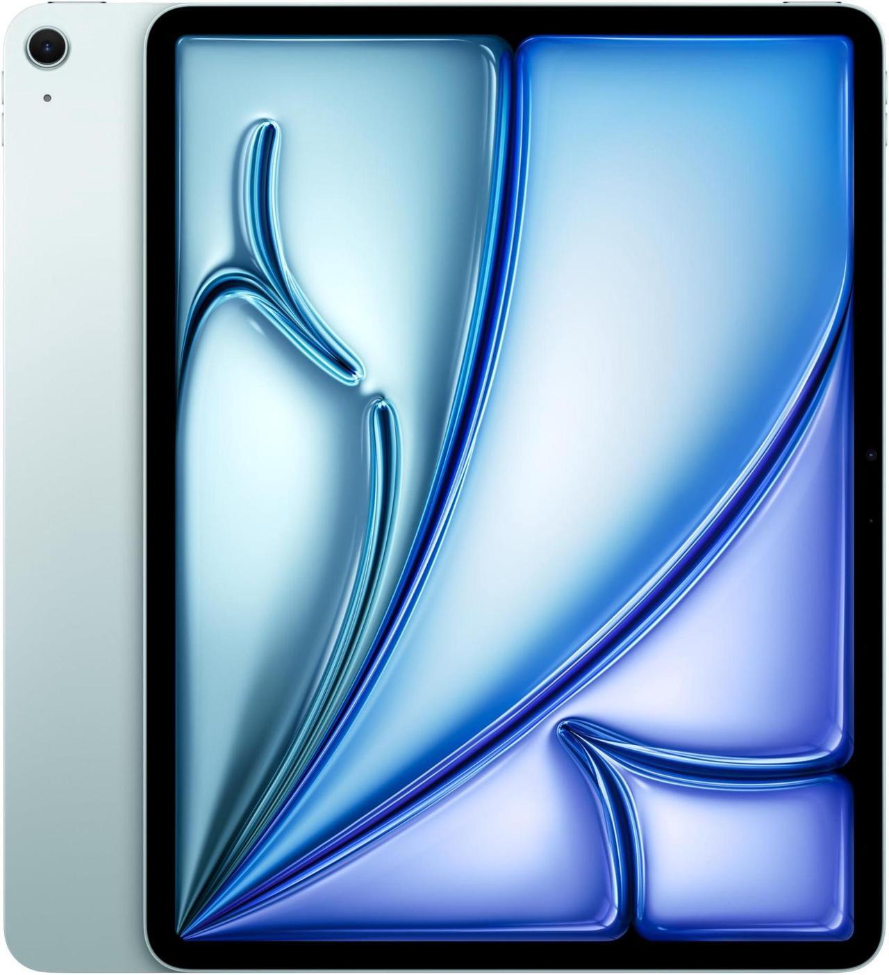 Main image of Apple iPad Air 13-inch (M2): Liquid Retina Display, 256GB, Landscape 12MP Front Camera/12MP Back Camera, Wi-Fi 6E, Touch ID, All-Day Battery Life - Blue