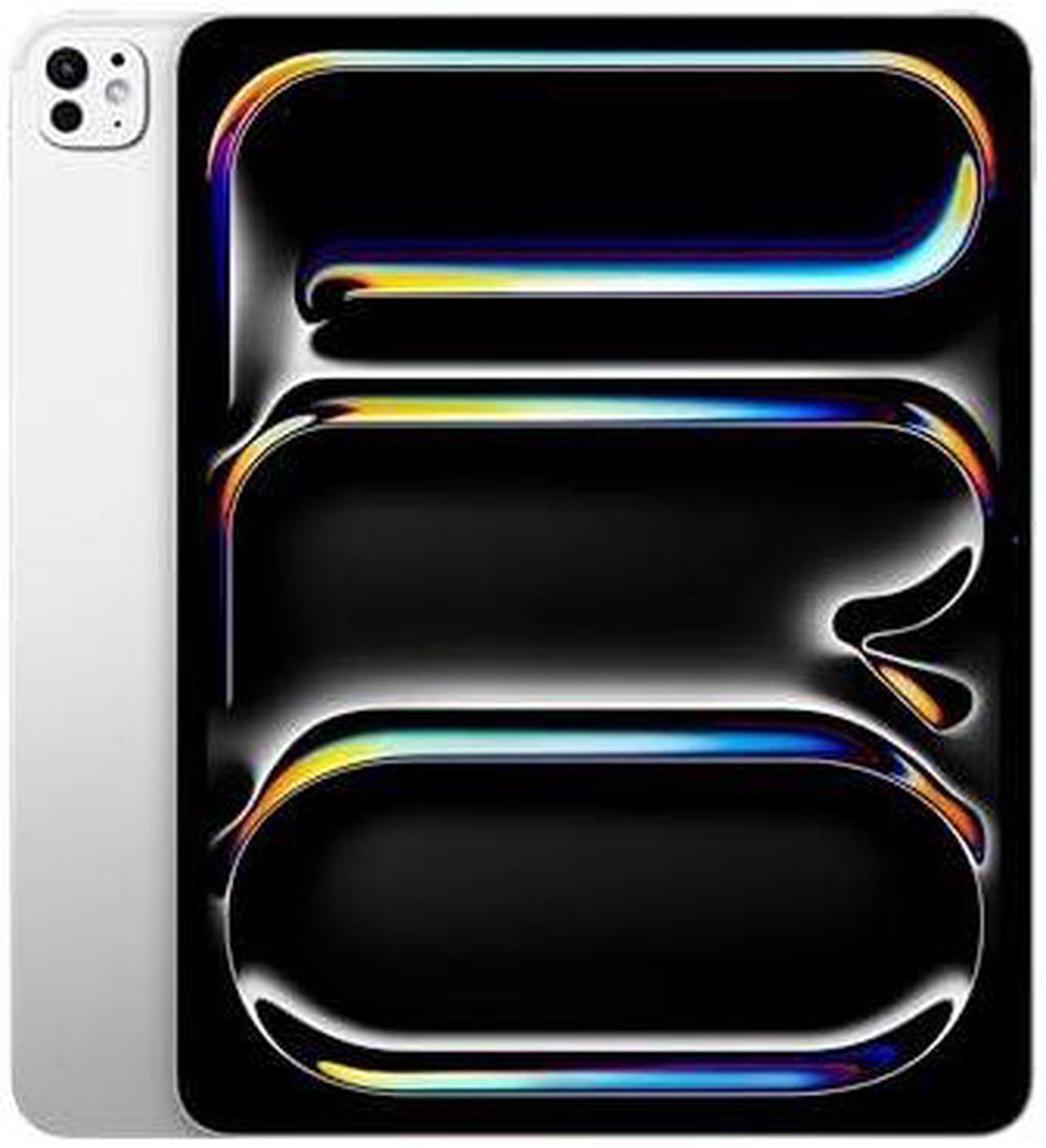 Main image of Apple iPad Pro 13-Inch (M4): Ultra Retina XDR Display, 512GB, Landscape 12MP Front Camera/12MP Back Camera, LiDAR Scanner, Wi-Fi 6E, Face ID, All-Day Battery Life - Silver