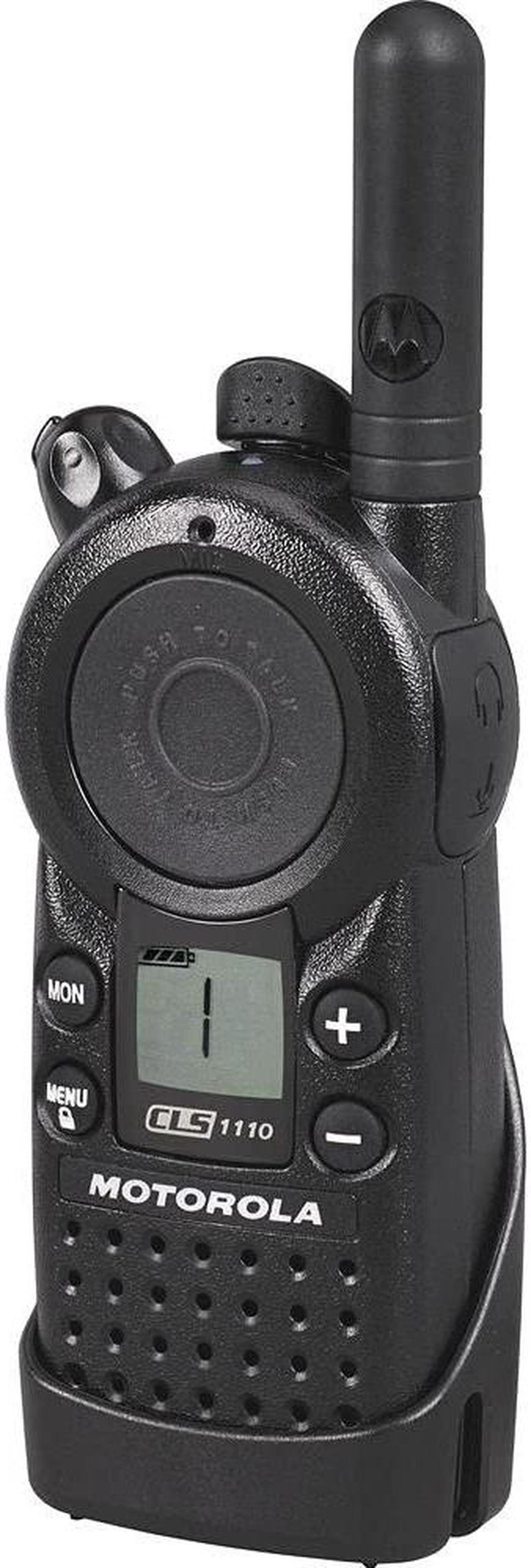 Alt view image 2 of 4 - 2 x Motorola CLS1110 UHF 1W 1-Channel 2-Way Radio - 2 Pack With Mic Bundle
