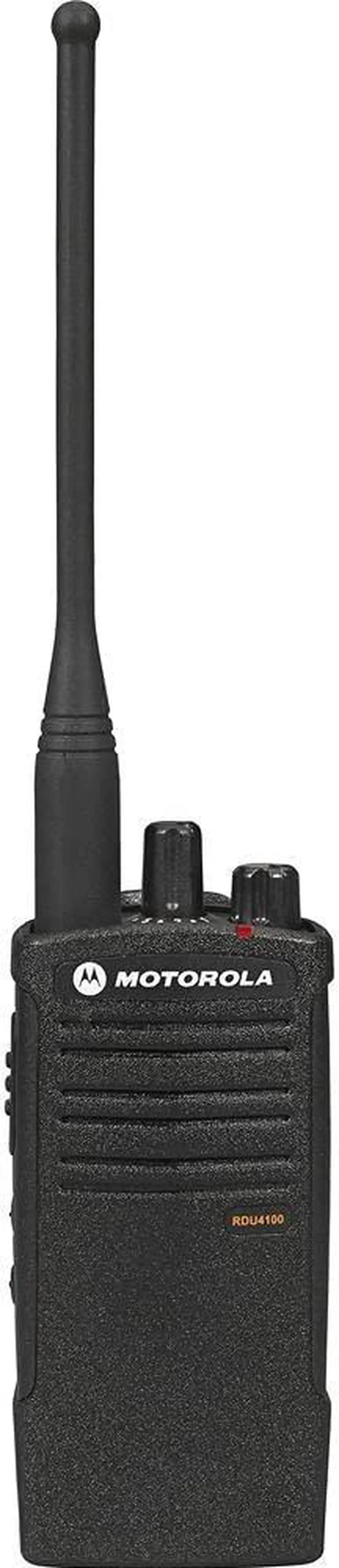 Alt view image 4 of 4 - 4 x Motorola RDU4100 RDX Series Two-Way UHF Radio - 4 Pack With Mic Bundle