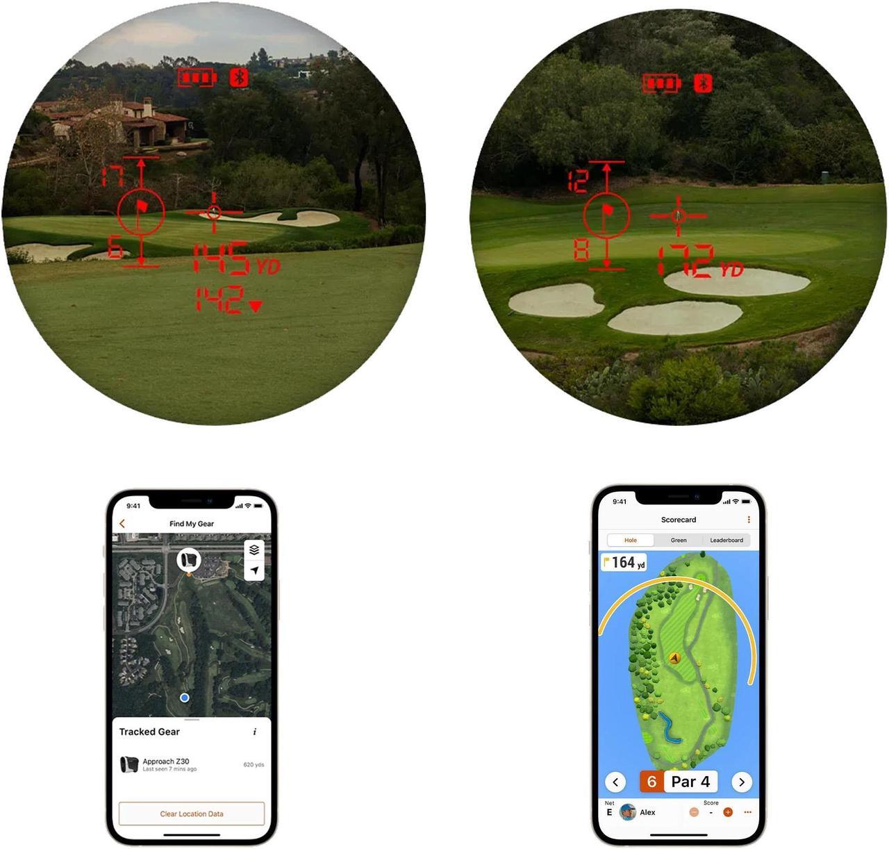 Alt view image 4 of 4 - Garmin Approach Z30, Golf Laser Range Finder, Range Up to 400 Yards Away Bundle
