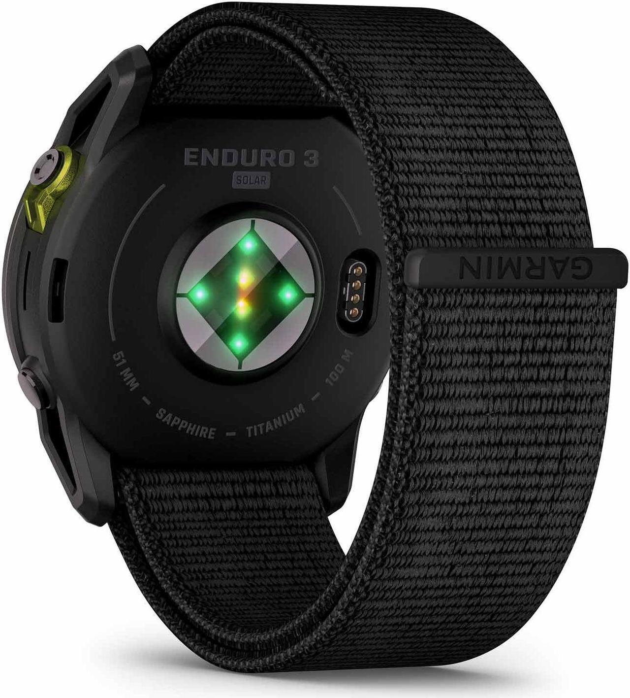 Alt view image 3 of 4 - Garmin Enduro 3 GPS Smartwatch Bundle With Approach Z30 Golf Laser Range + more