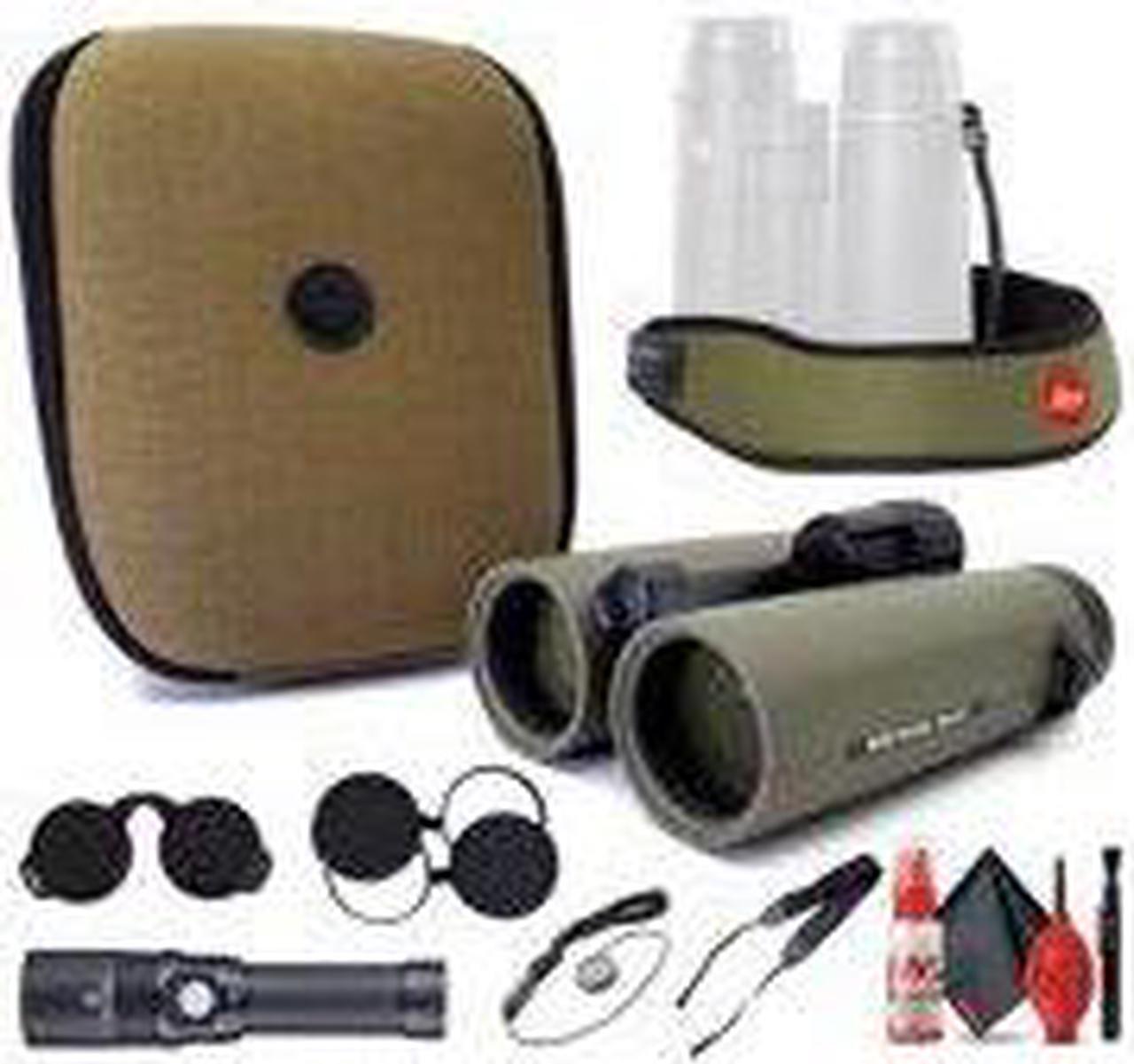 Alt view image 3 of 4 - Leica Noctivid 8x42 Green Binocular 40386 + 6Ave Accessory Kit