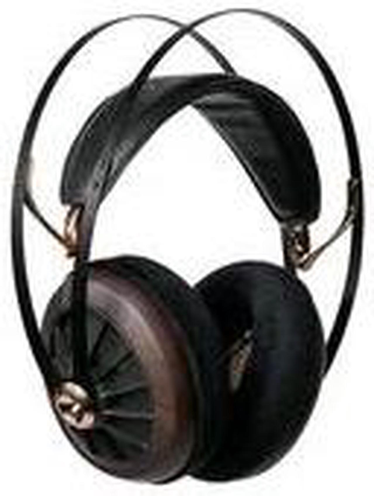 Alt view image 2 of 3 - MEZE AUDIO 109 Pro | Wired Wooden Open-Back Headset for Audiophiles | Over-Ear Headphones with Self Adjustable Headband