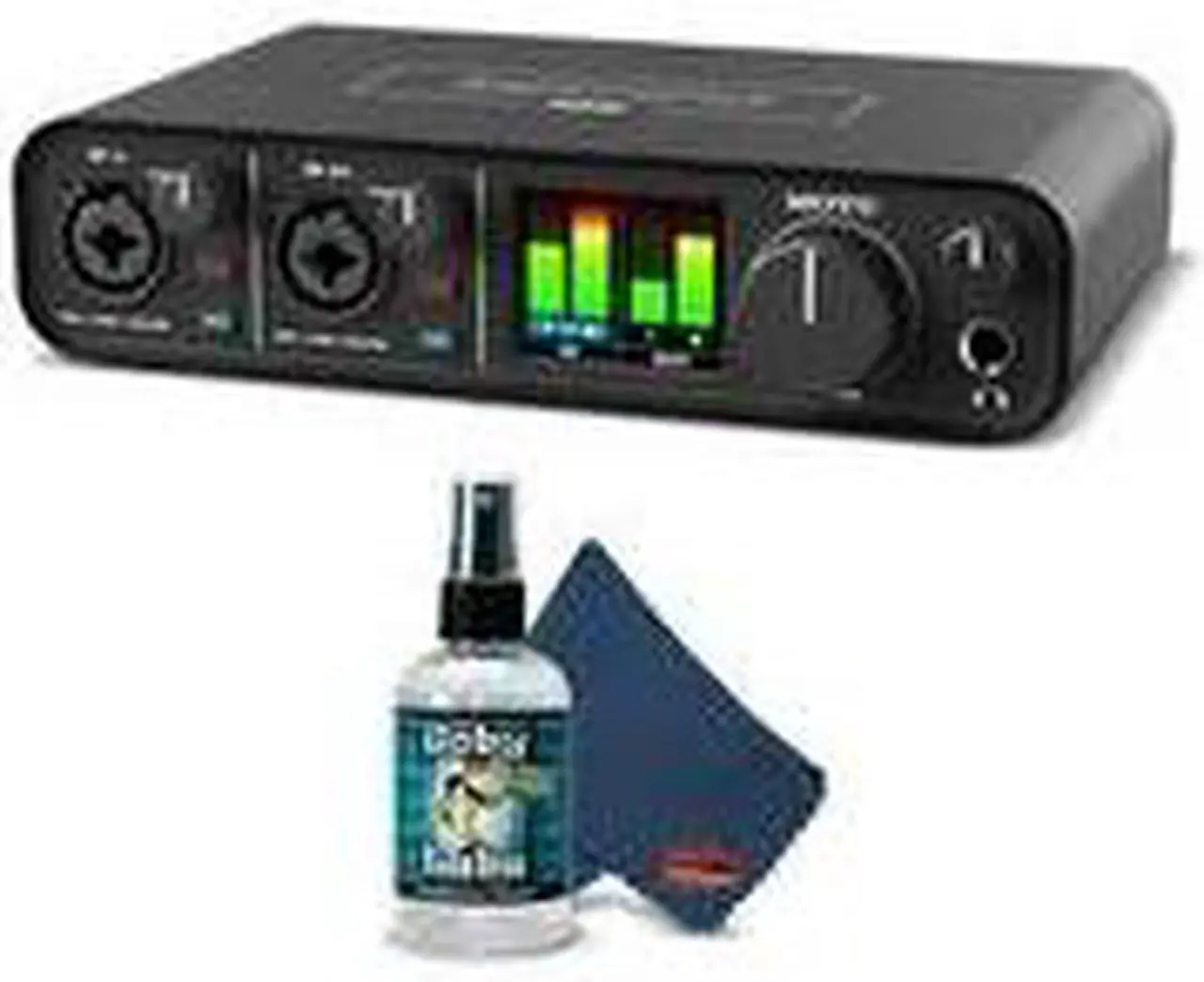 Alt view image 4 of 4 - MOTU M2 2x2 USB-C Audio Interface Bundle with 6Ave Cleaning Kit