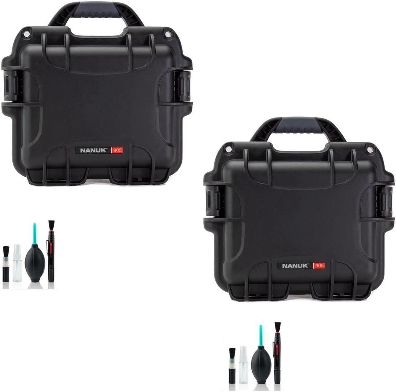 Alt view image 4 of 4 - Nanuk 905 Hard Utility Case (Black) (2 pack Kit)