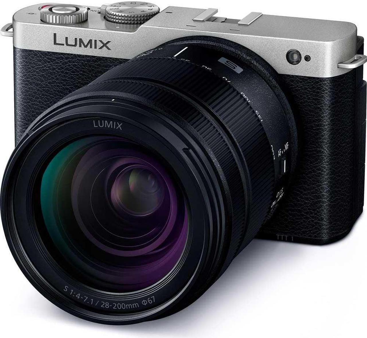 Alt view image 3 of 3 - Pansonic LUMIX S9 Full Frame Camera with 28-200mm  L Mount Lens, Compact Mirrorless Camera for Content Creators with Real Time LUT, Open Gate and Easy Sharing of Photos & Video (Silver)