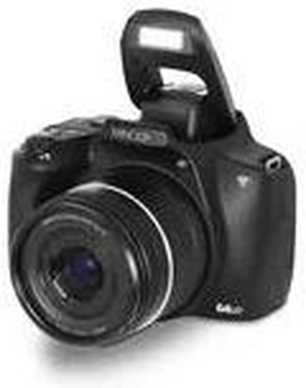 Alt view image 2 of 3 - Minolta 64 Mega Pixels Auto Focus Digital Camera with 10x Optical Zoom, 4K Ultra HD Video and Macro Shooting, Black