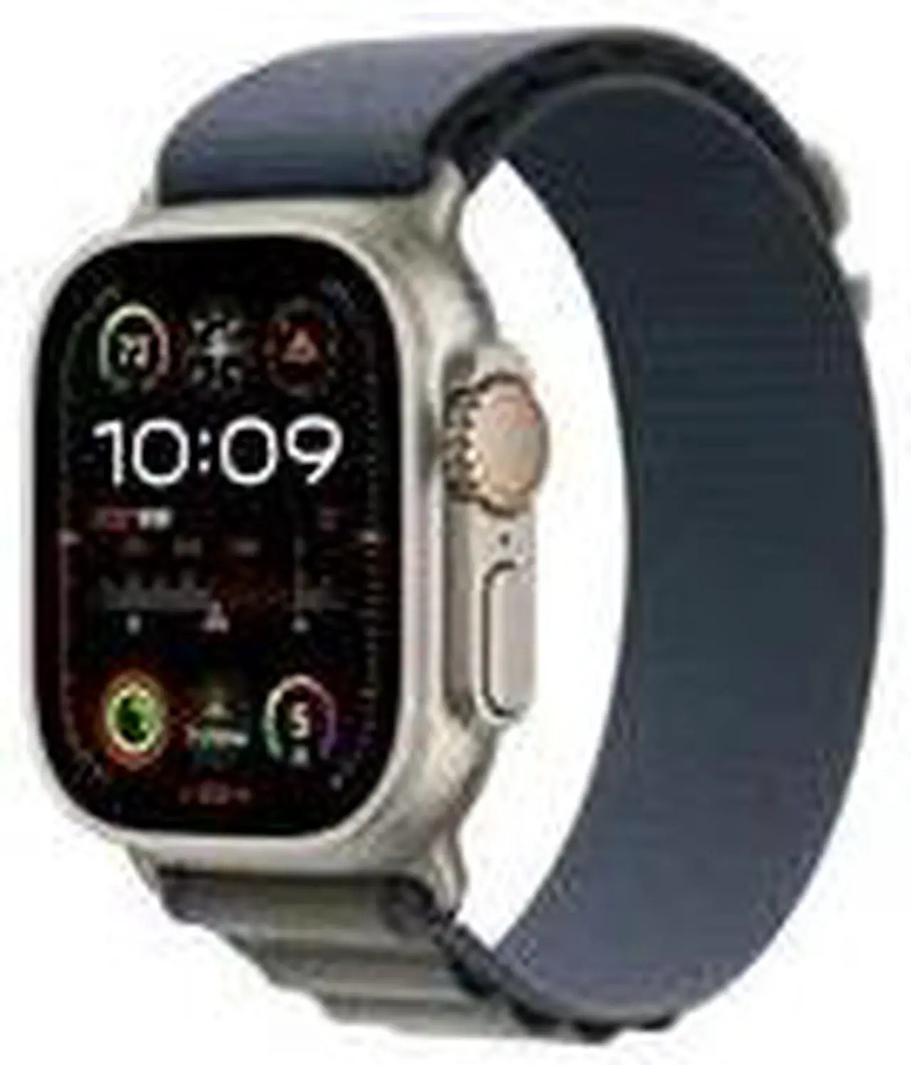 Alt view image 2 of 3 - Apple Watch Ultra 2 [GPS + Cellular 49mm] Smartwatch with Rugged Titanium Case & Blue Alpine Loop Small. Fitness Tracker, Precision GPS, Action Button, Extra-Long Battery Life, Carbon Neutral