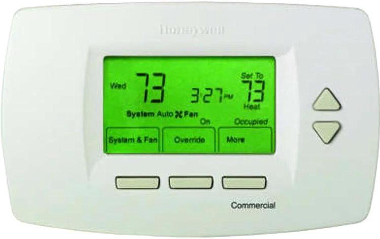 Alt view image 8 of 8 - Honeywell CommercialPro 7000 Programmable MultiStage Thermostat