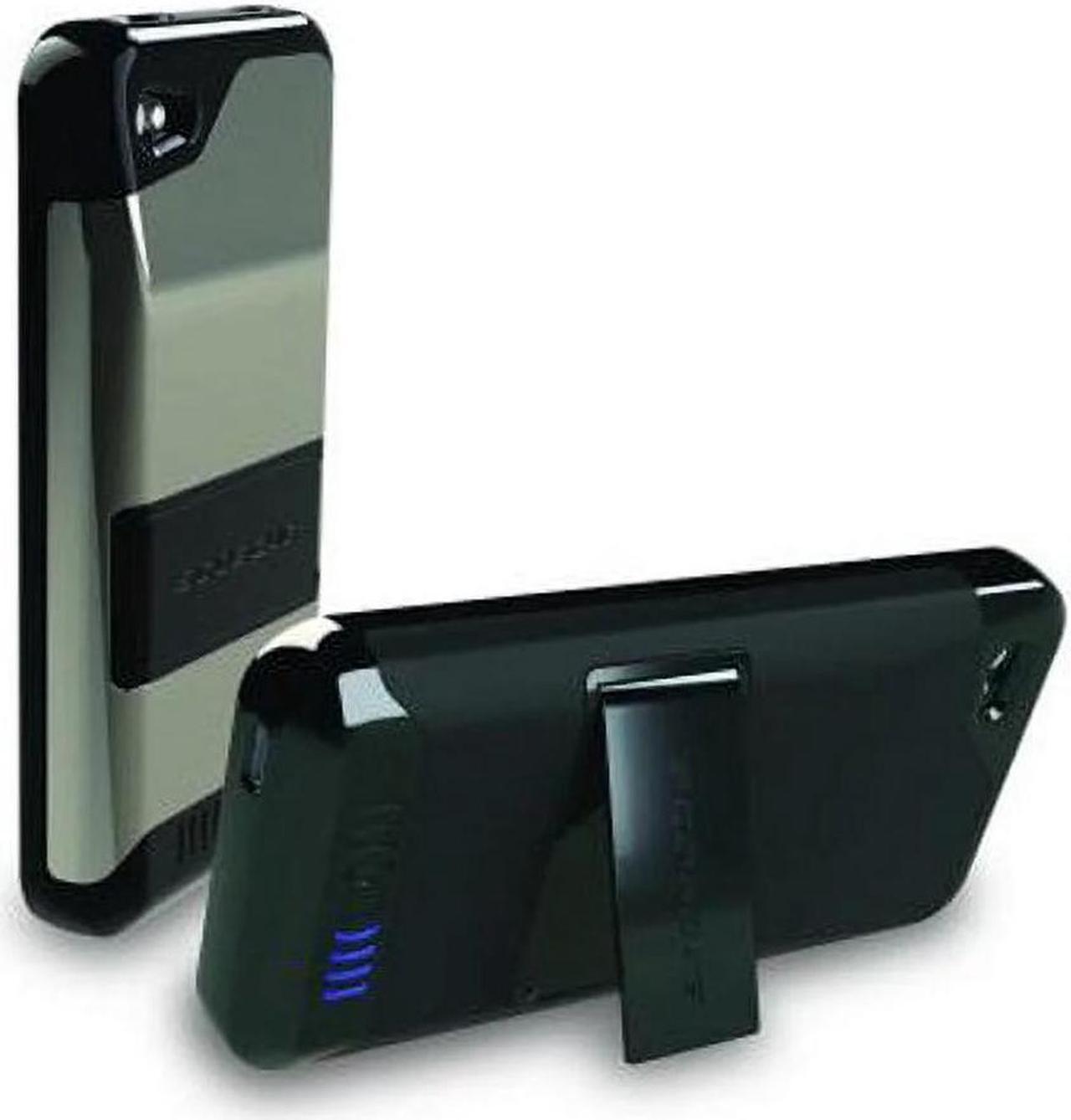 Alt view image 3 of 3 - Scosche Backup Battery Case with Kickstand for the New iPhone 4/4S
