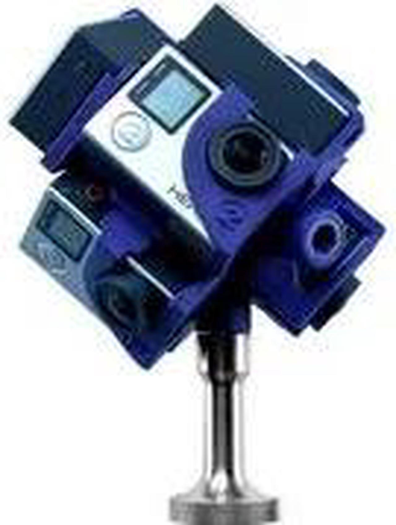 Alt view image 4 of 4 - 360RIZE Pro7 v2 360  Plug-n-Play Rig for GoPro HERO4/3+/3