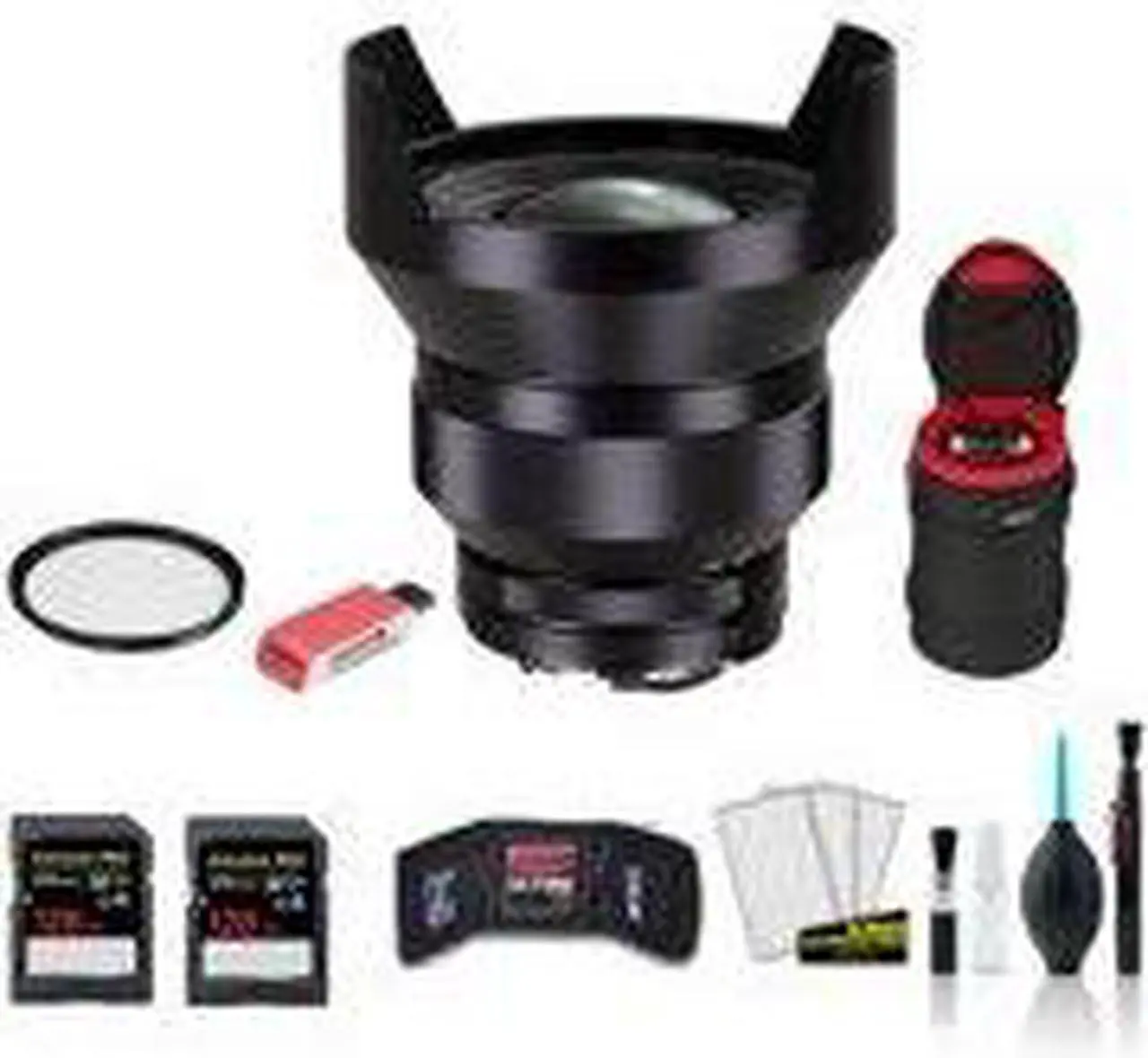 Alt view image 4 of 4 - ZEISS Distagon T* 15mm f/2.8 ZF.2 Lens for Nikon F 1964-831 - Kit with 2x 128GB Memory Card