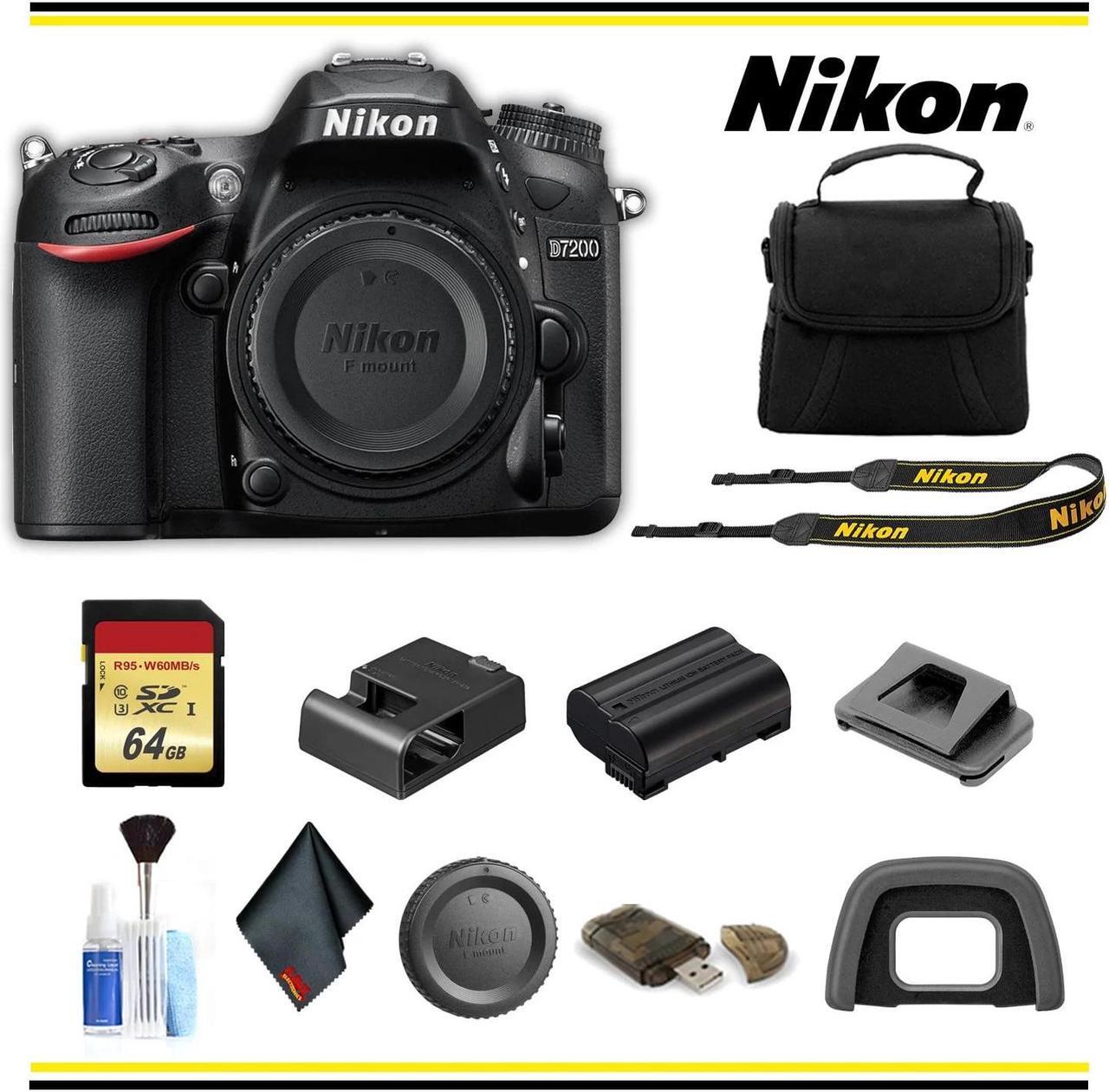 Alt view image 3 of 3 - Nikon D7200 DSLR Camera Starter Bundle - (Intl Model)