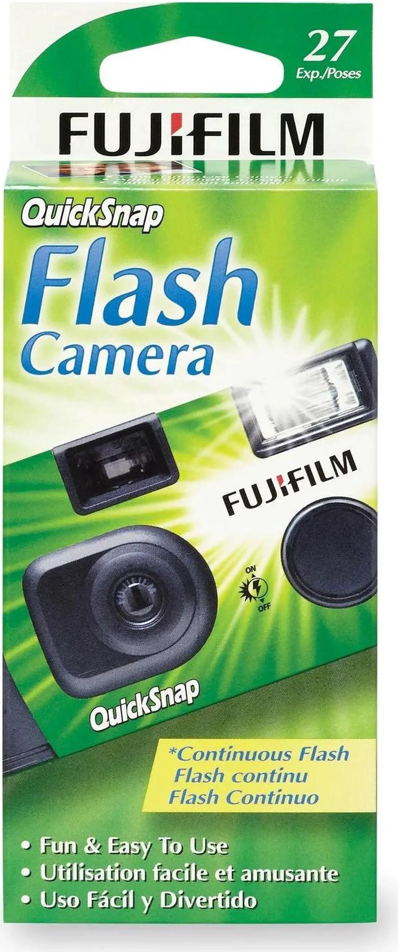 Alt view image 16 of 16 - Fujifilm - QuickSnap Disposable Film Camera (2-Pack) - Green
