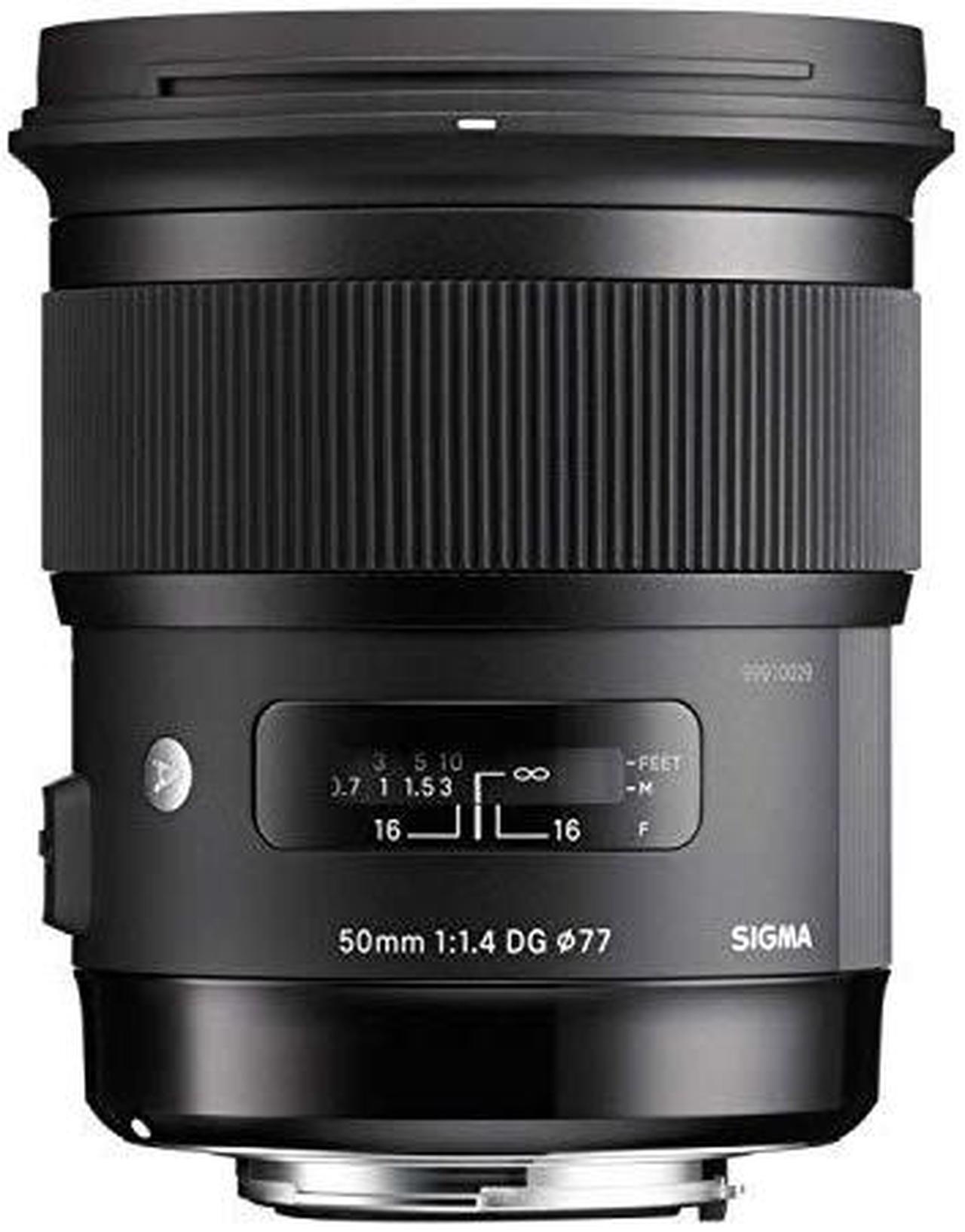 Alt view image 2 of 20 - Sigma 50mm f/1.4 DG HSM ART Lens for Nikon DSLR Cameras - USA Warranty #311306