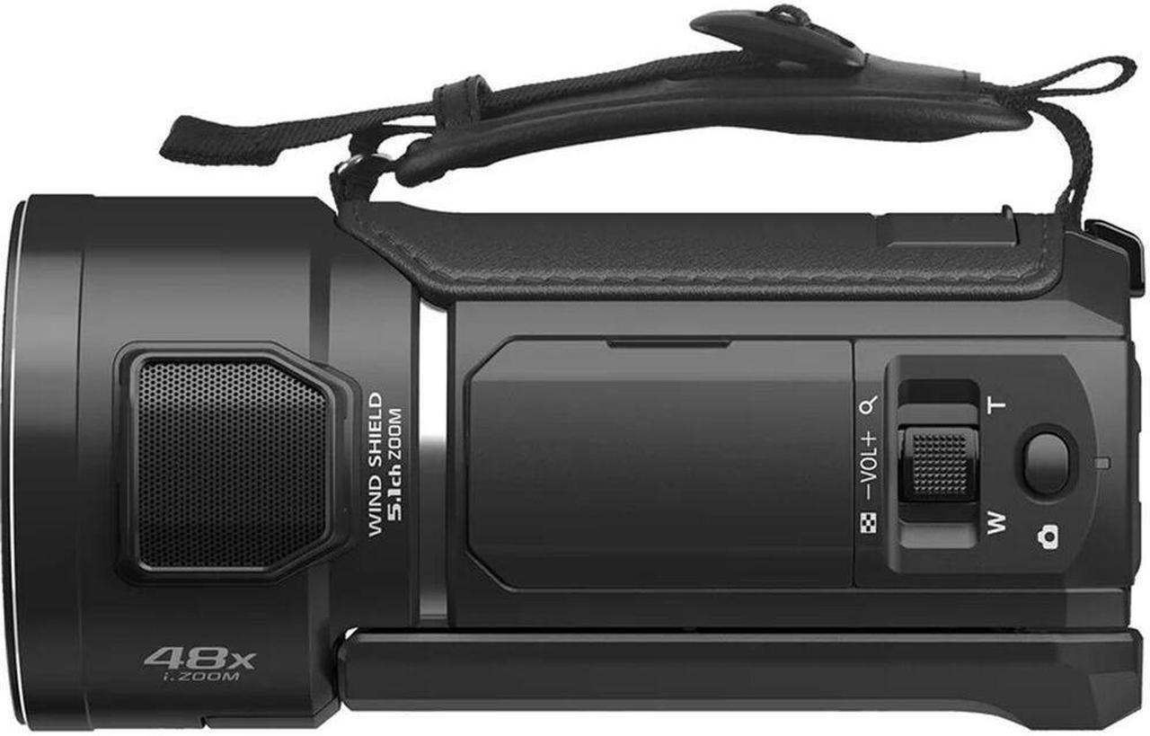Alt view image 3 of 4 - Panasonic HC-V900 Lightweight Full HD Camcorder with 24x Zoom + 128GB Memory Card + More