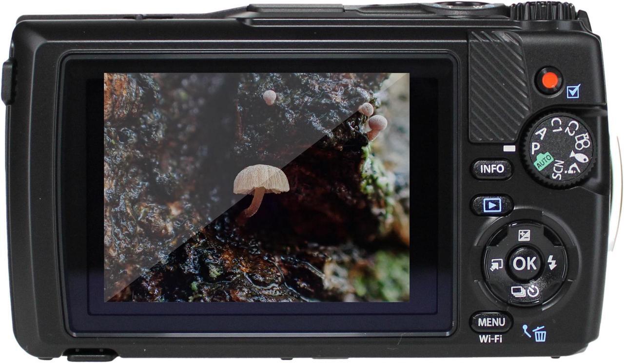 Alt view image 4 of 9 - OM System Tough TG-7 12 Megapixel Compact Camera (Black)