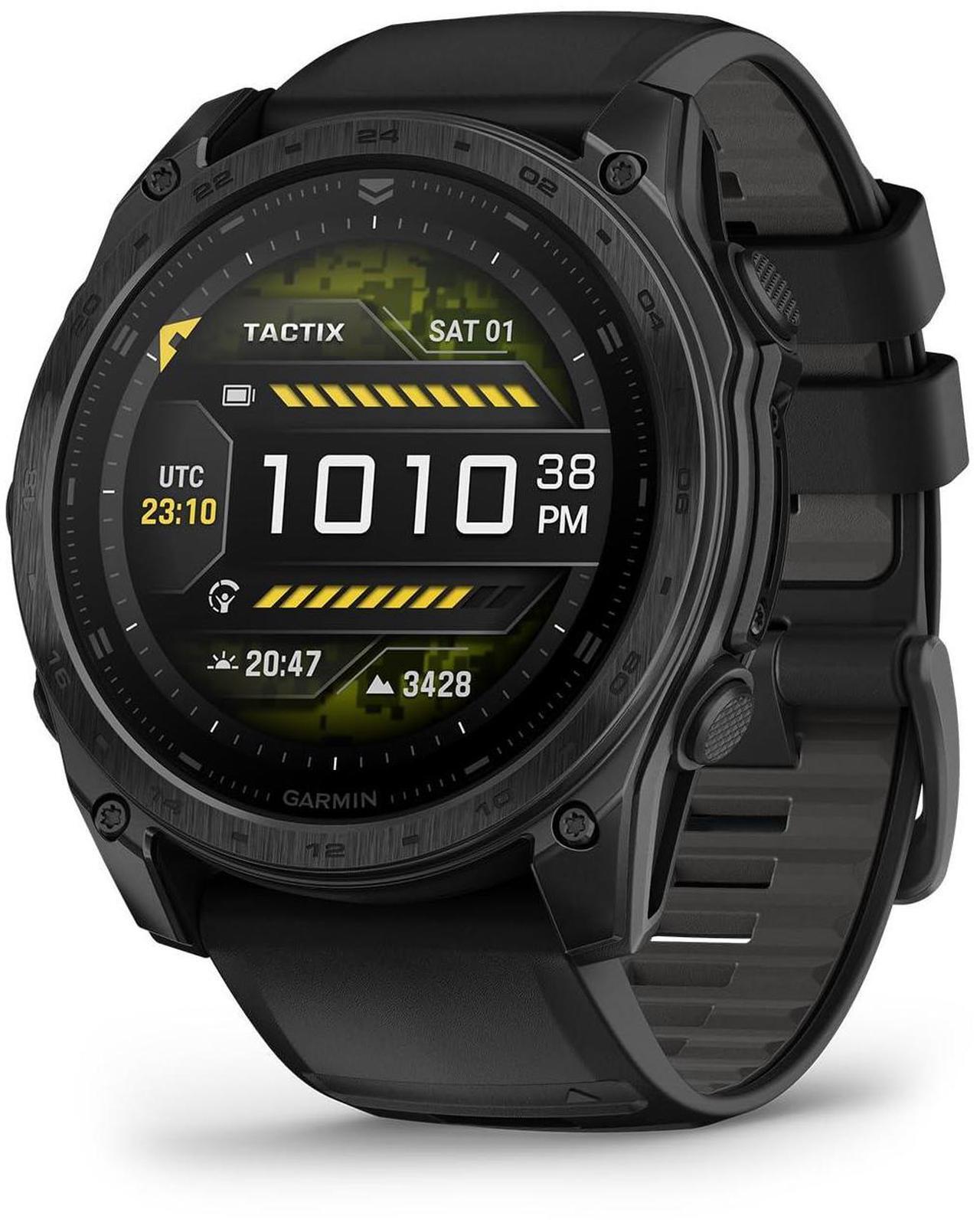 Main image of Garmin tactix® 8 51mm, AMOLED Display, Premium Tactical GPS Smartwatch, Includes Applied Ballistics Ultralight Solver