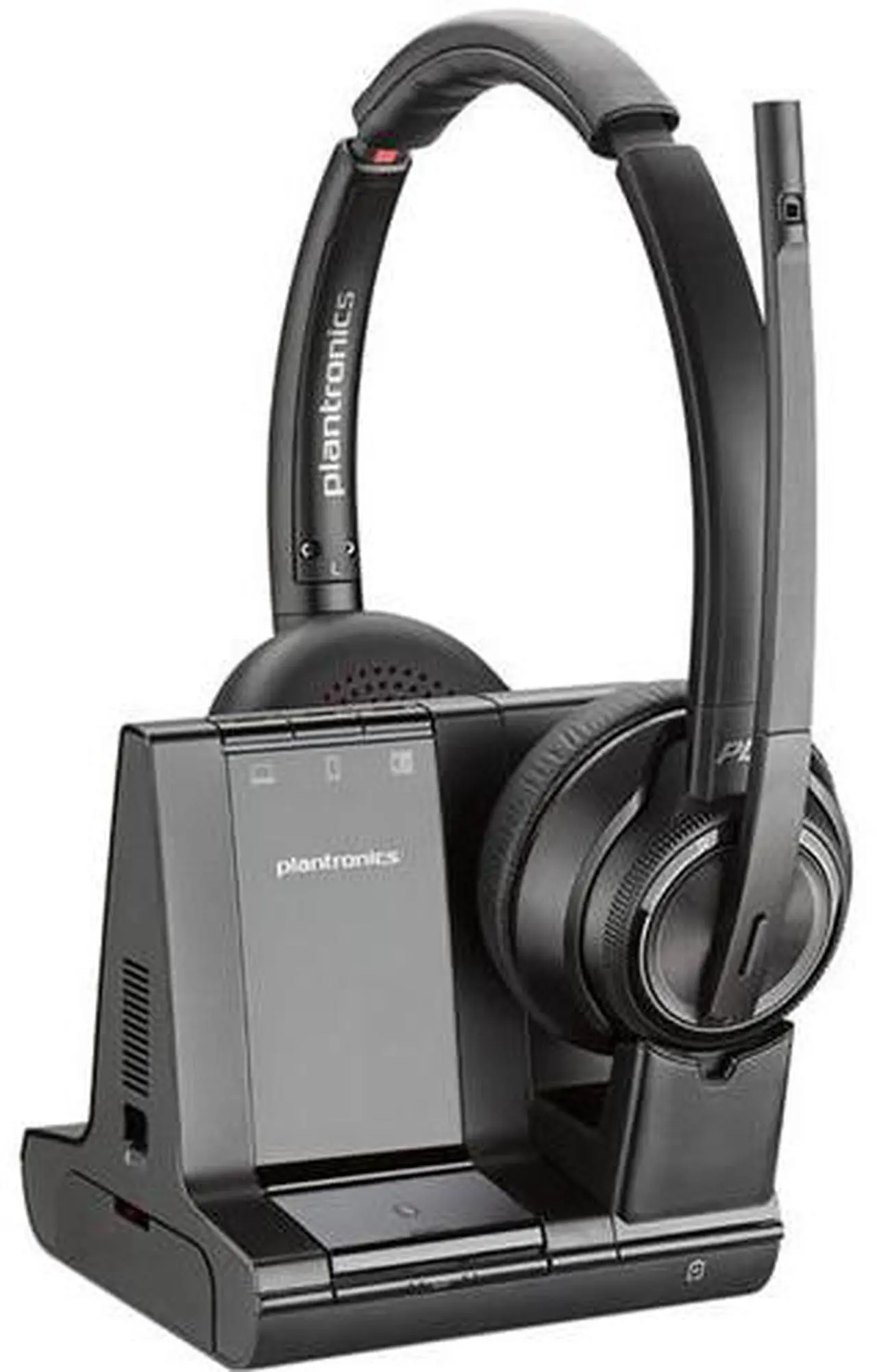 Alt view image 3 of 4 - Poly Savi 8220 Office Wireless DECT Headset System Bundle