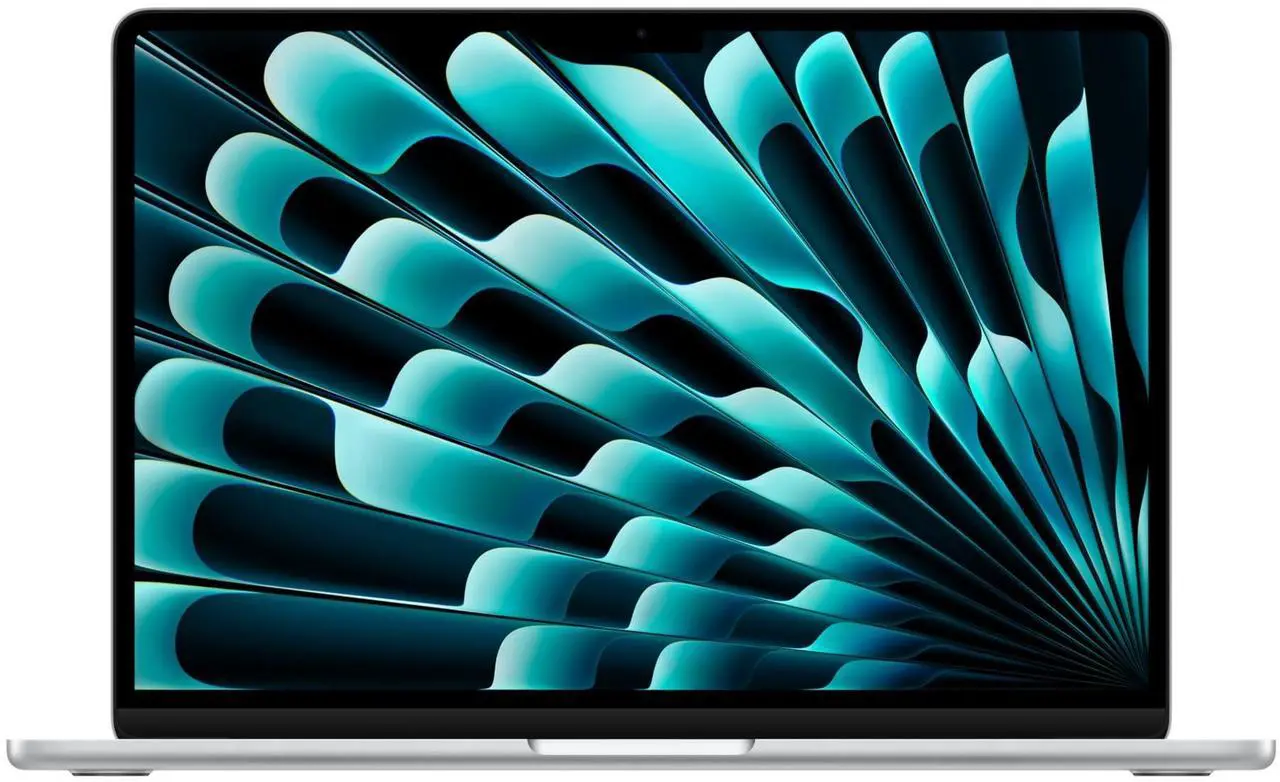 Main image of Apple 2025 MacBook Air 13-inch Laptop with M4 chip: Built for Apple Intelligence, 13.6-inch Liquid Retina Display, 16GB Unified Memory, 256GB SSD Storage, 12MP Center Stage Camera, Touch ID; Silver