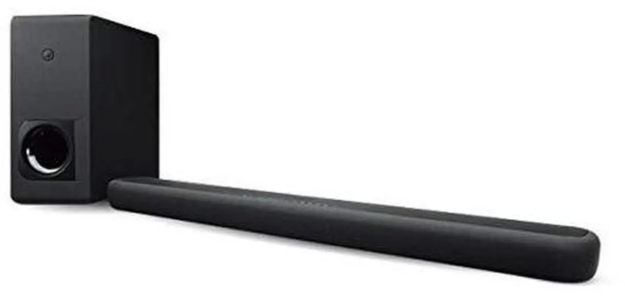 Alt view image 2 of 9 - YAMAHA YAS-209 - 2.1-Channel Soundbar with Wireless Subwoofer and Alexa Built-in - Black