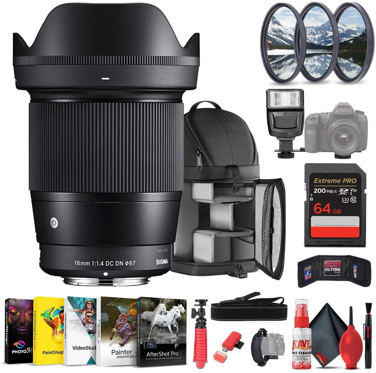 Main image of Sigma 16mm f/1.4 DC DN Contemporary Lens (Canon RF)