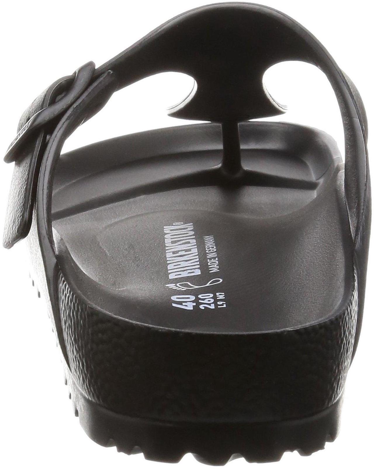 Alt view image 3 of 4 - Birkenstock Essentials Unisex Gizeh EVA Sandals, 40 R EU, Black, 9-9.5 Women/7-7.5 Men