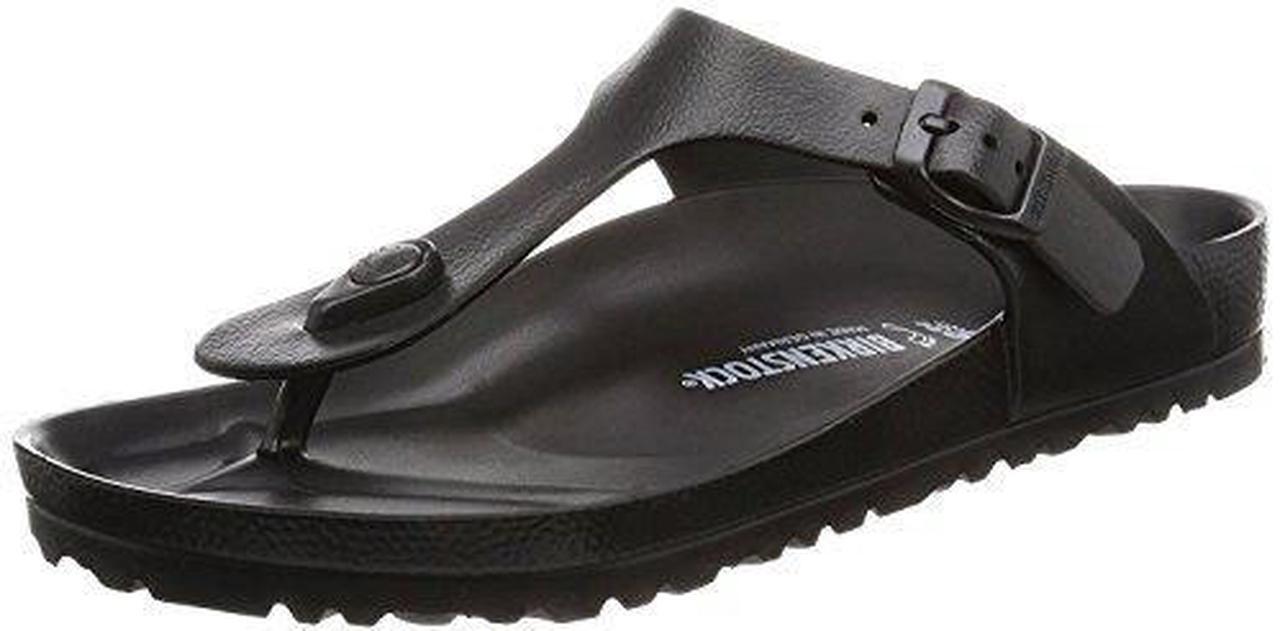 Main image of Birkenstock Essentials Unisex Gizeh EVA Sandals, 40 R EU, Black, 9-9.5 Women/7-7.5 Men