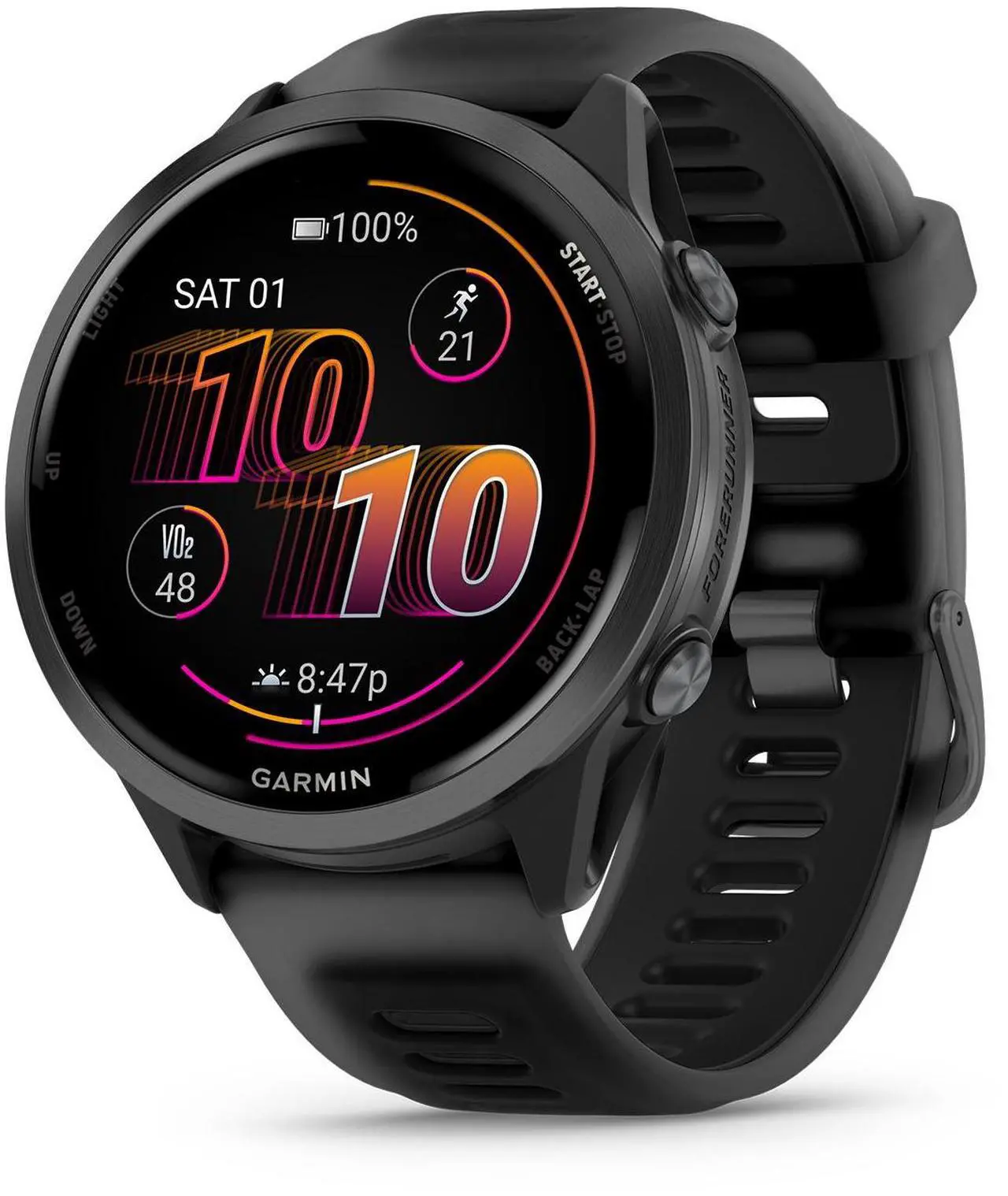 Alt view image 2 of 4 - Garmin Forerunner 570  47MM, Black , Air Pro TWS Truly Wireless EarBuds