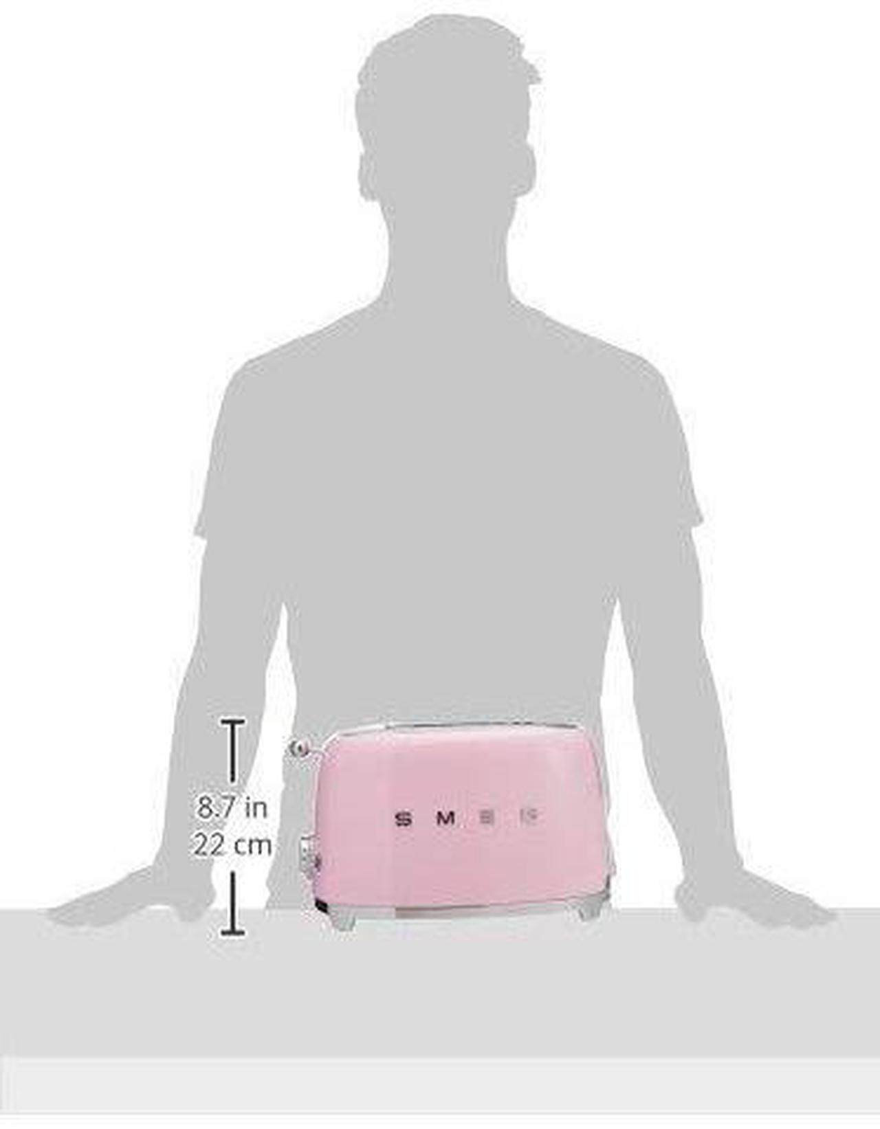Alt view image 5 of 5 - Smeg 2-Slice Toaster-Pink