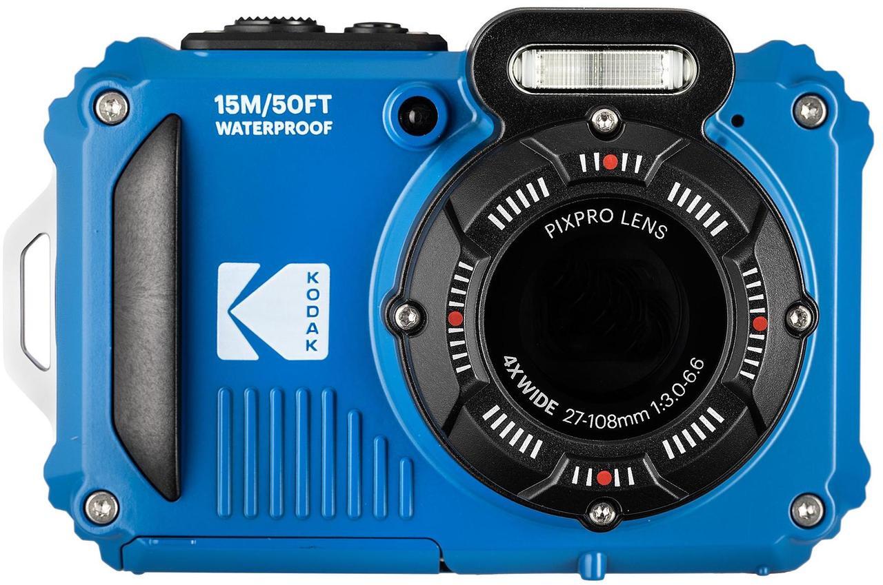 Alt view image 2 of 4 - Kodak Pixpro WPZ2 Digital Camera in Blue (WPZ2BL) Bundle with Accessories