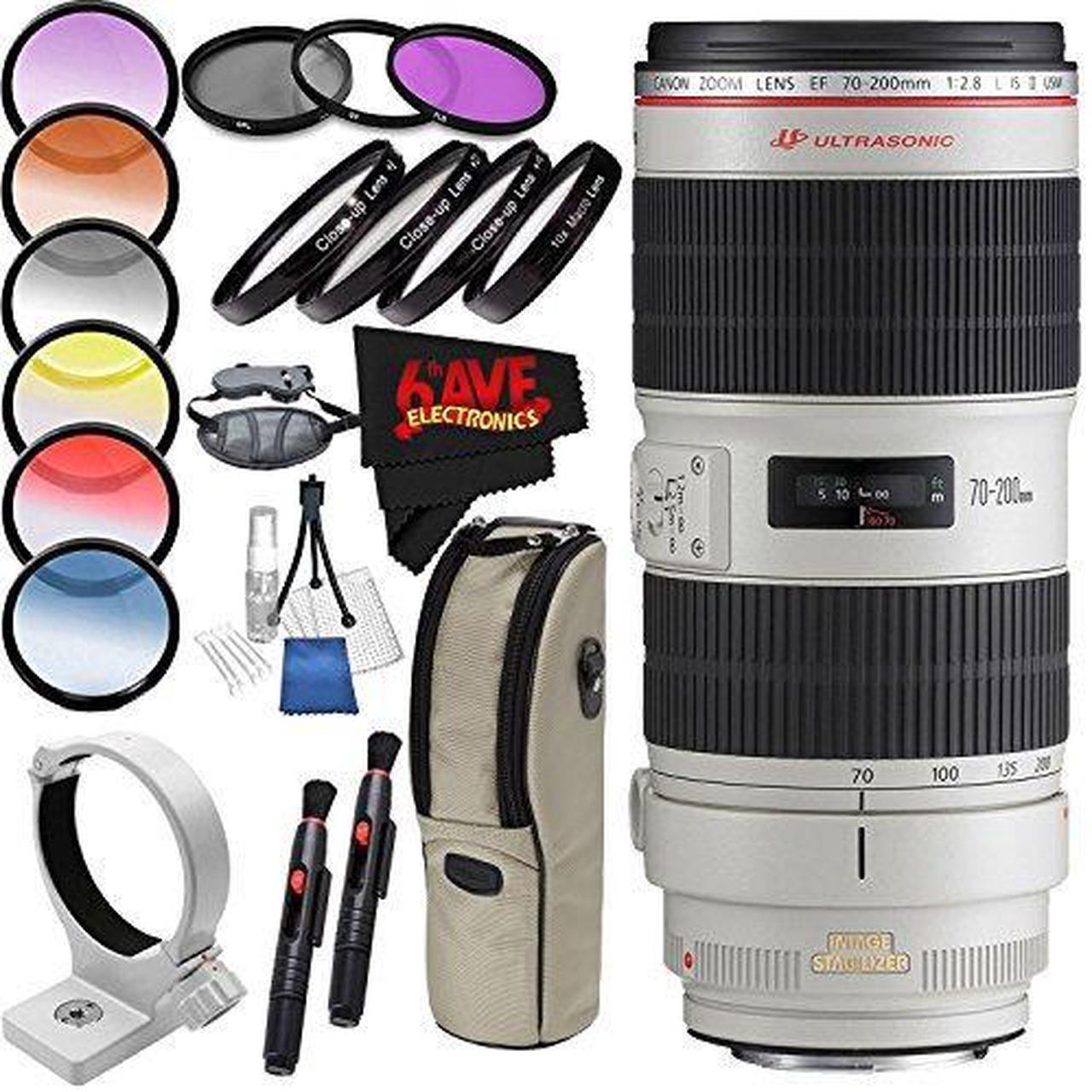 Alt view image 6 of 6 - Canon EF 70-200mm f/2.8L is II USM Lens International Version with Seller Warranty Professional Combo