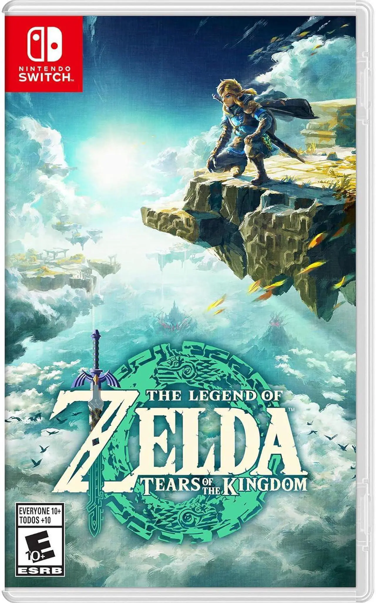 Alt view image 3 of 4 - Nintendo The Legend of Zelda: Tears of the Kingdom + Nintendo The Legend of Zelda: Breath of the Wild for Nintendo Switch 2 Edition + Microfiber Cleaning Cloth