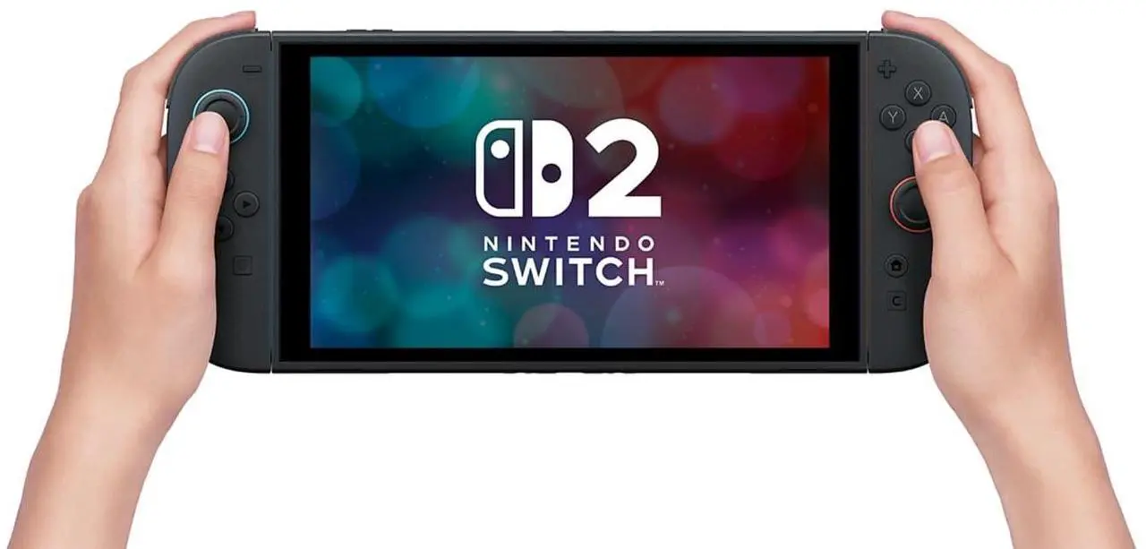 Alt view image 4 of 4 - Nintendo Switch 2 Console Bundle with Mario Kart World Game + Joy-Con 2 (L)/(R) Light Blue/Light Red + Pro Controller + Joy-Con 2 Wheel (set of 2) + Switch 2 Camera + More