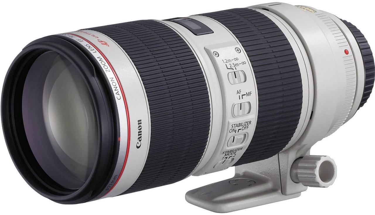 Alt view image 2 of 6 - Canon EF 70-200mm f/2.8L is II USM Lens International Version with Seller Warranty Professional Combo