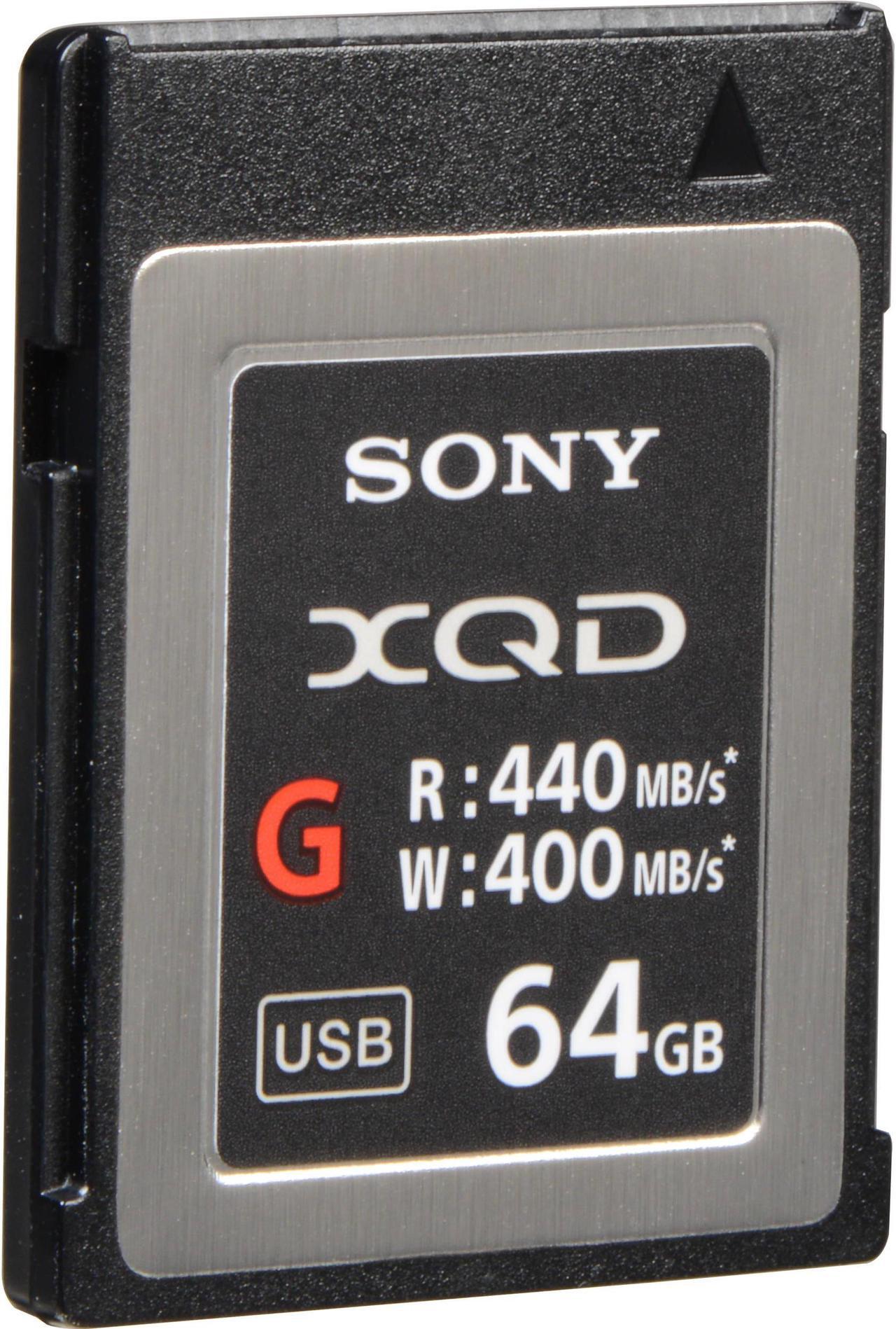 Alt view image 8 of 20 - Sony G Series 64GB XQD Memory Card, 400MB/s Write Speed, 440MB/s Read Speed