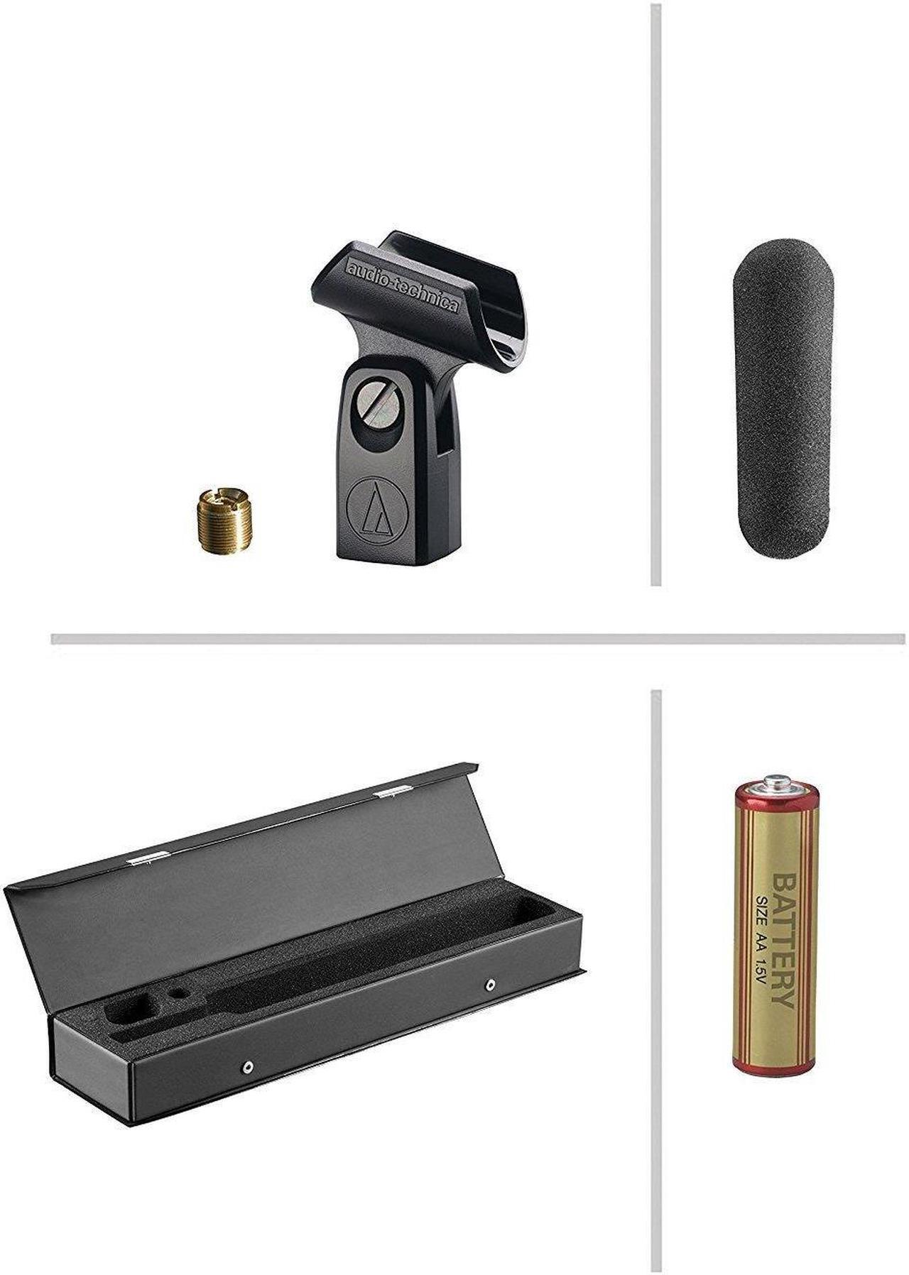 Alt view image 10 of 18 - Audio Technica AT897 Shotgun Microphone (11In) Shotgun Mic