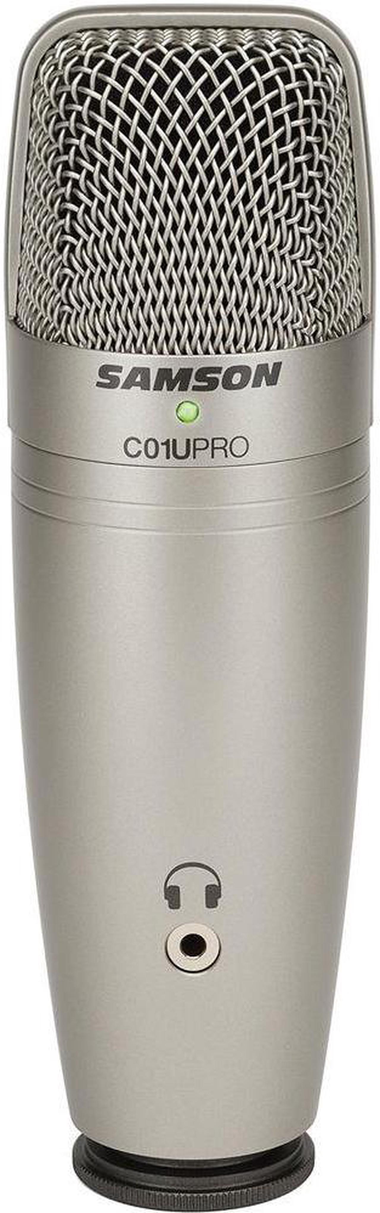 Alt view image 4 of 20 - Samson C01U PRO USB Studio Condenser Microphone
