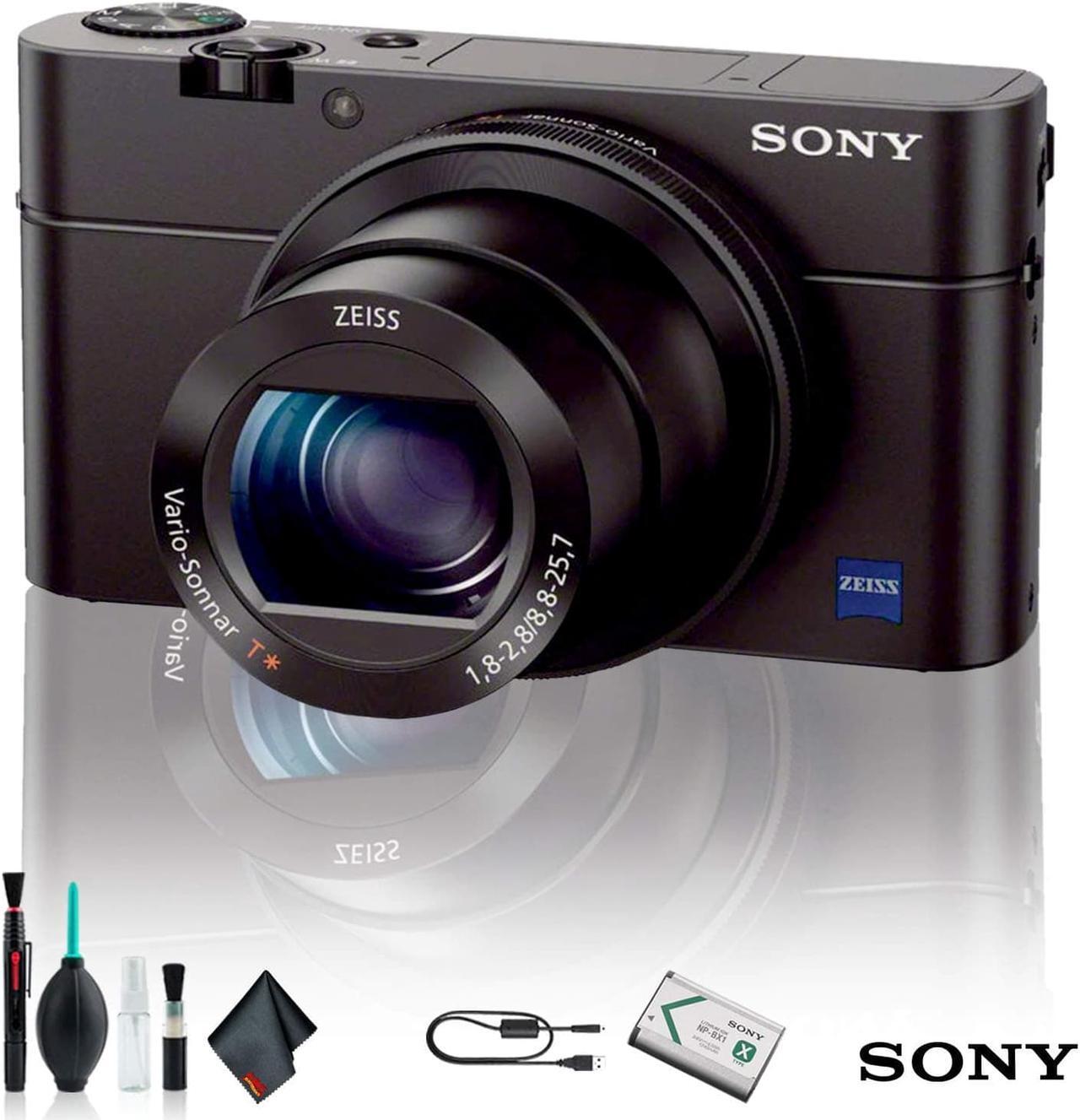 Main image of Sony Cyber-shot DSC-RX100 IV Camera DSCRX100M4/B Starter Kit