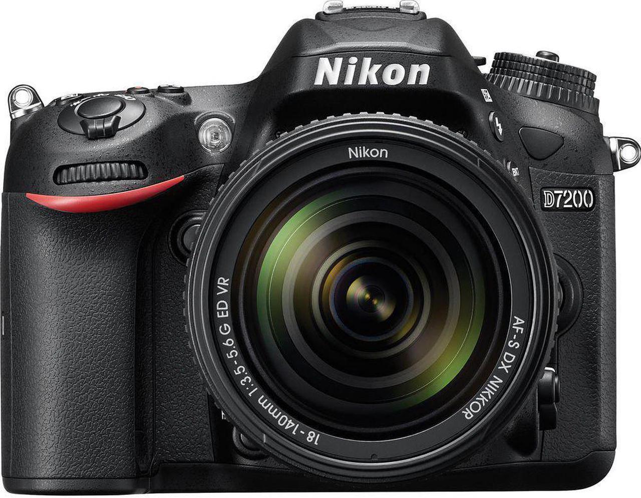 Alt view image 2 of 4 - Nikon D7200 DSLR Camera with 18-140mm Lens - with Memory Card