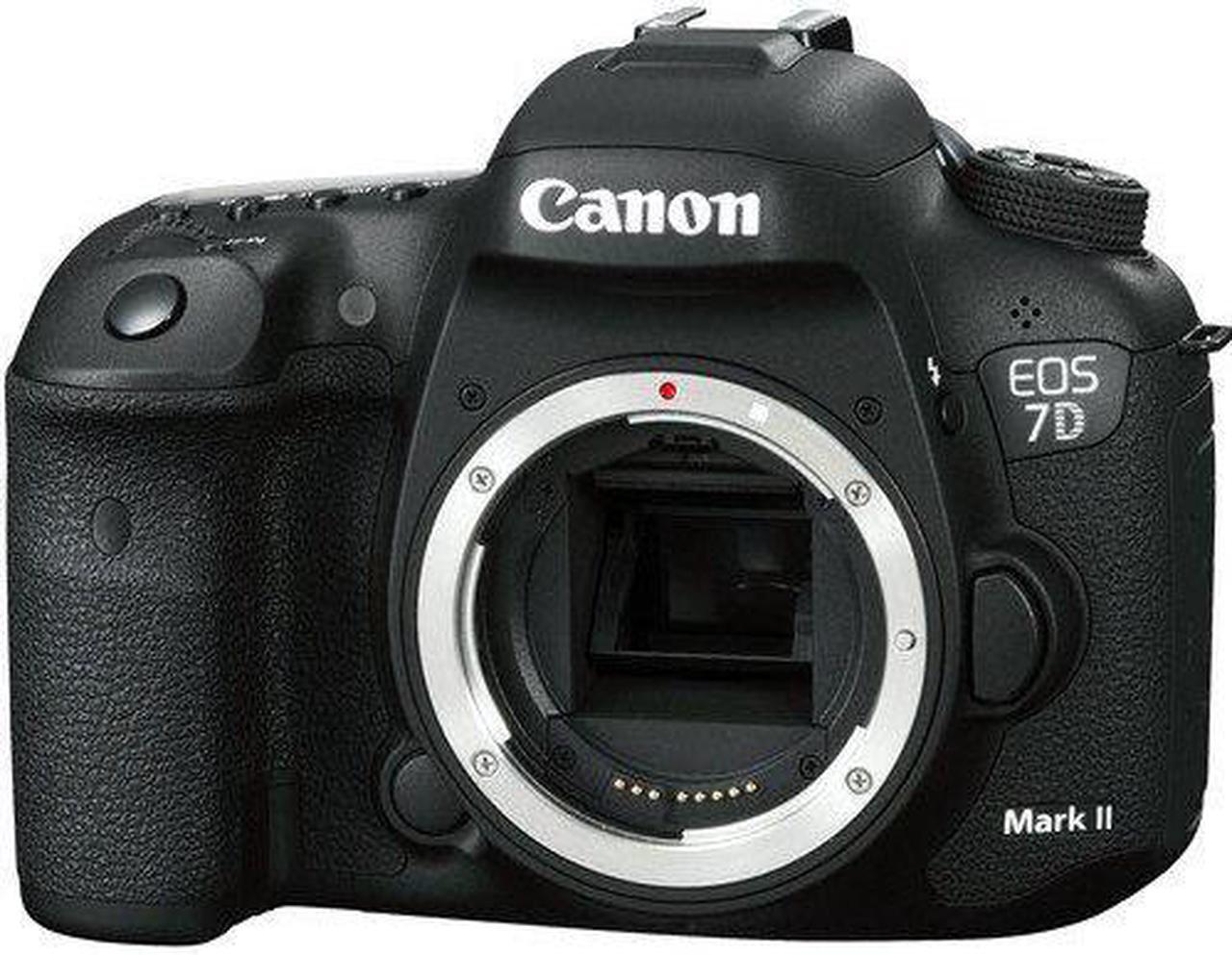 Alt view image 2 of 4 - Canon EOS 7D Mark II DSLR Camera Body Only Memory Accessory Bundle (International Model)