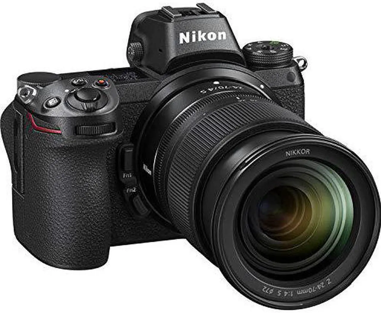 Alt view image 2 of 8 - Nikon Z 6 Mirrorless Digital Camera with 24-70mm Lens and 35mm f/1.8 S Lens Kit (Intl Model)