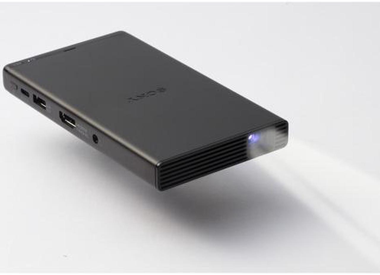 Alt view image 9 of 11 - Sony Portable HD Mobile Projector w/Bluetooth WiFI & HDMI Connectivity (MP-CD1)