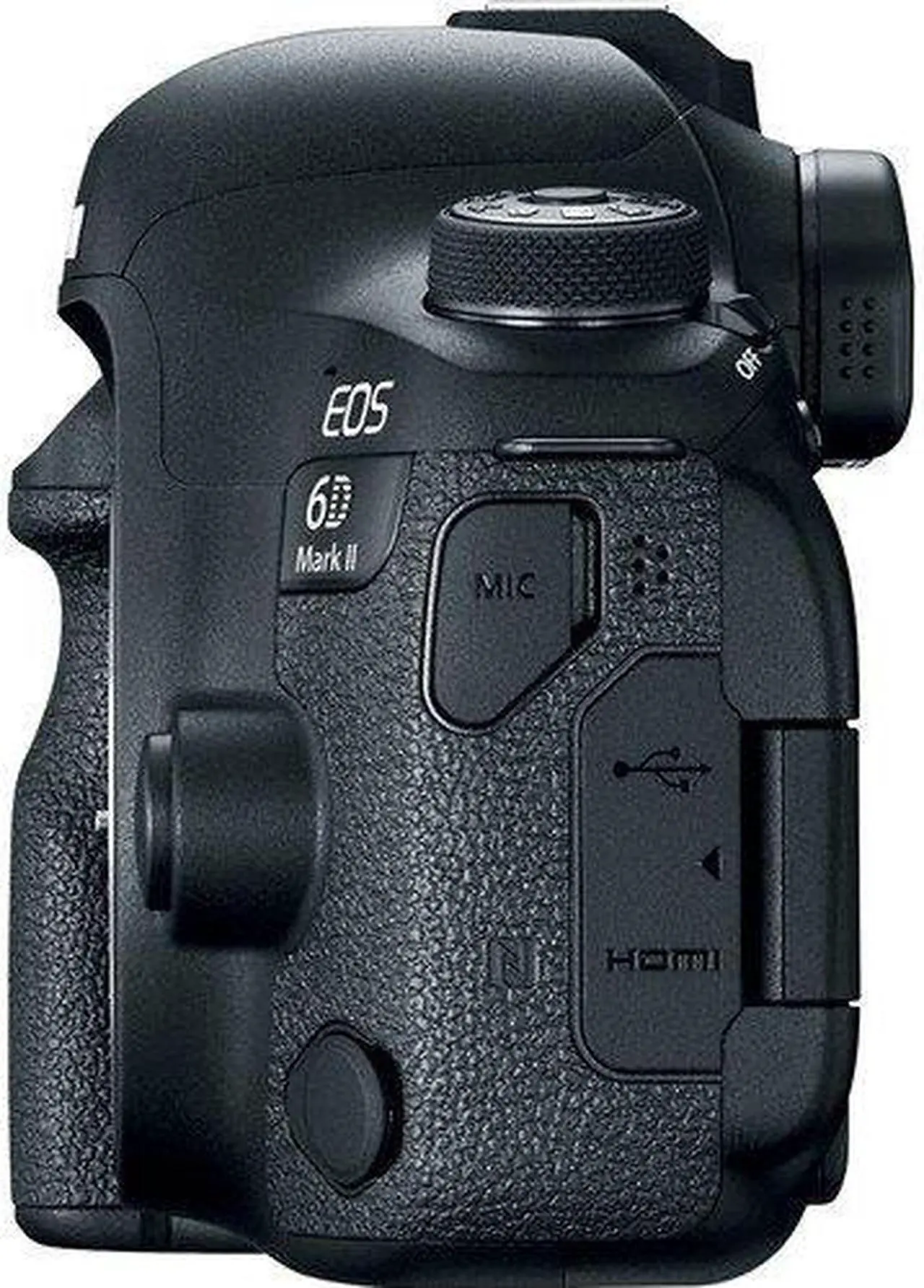 Alt view image 3 of 4 - Canon EOS 6D Mark II DSLR Camera (Intl Model) (1897C002) W/ Bag, Extra Battery, LED Light, Mic, Filters and More - Advanced Bundle