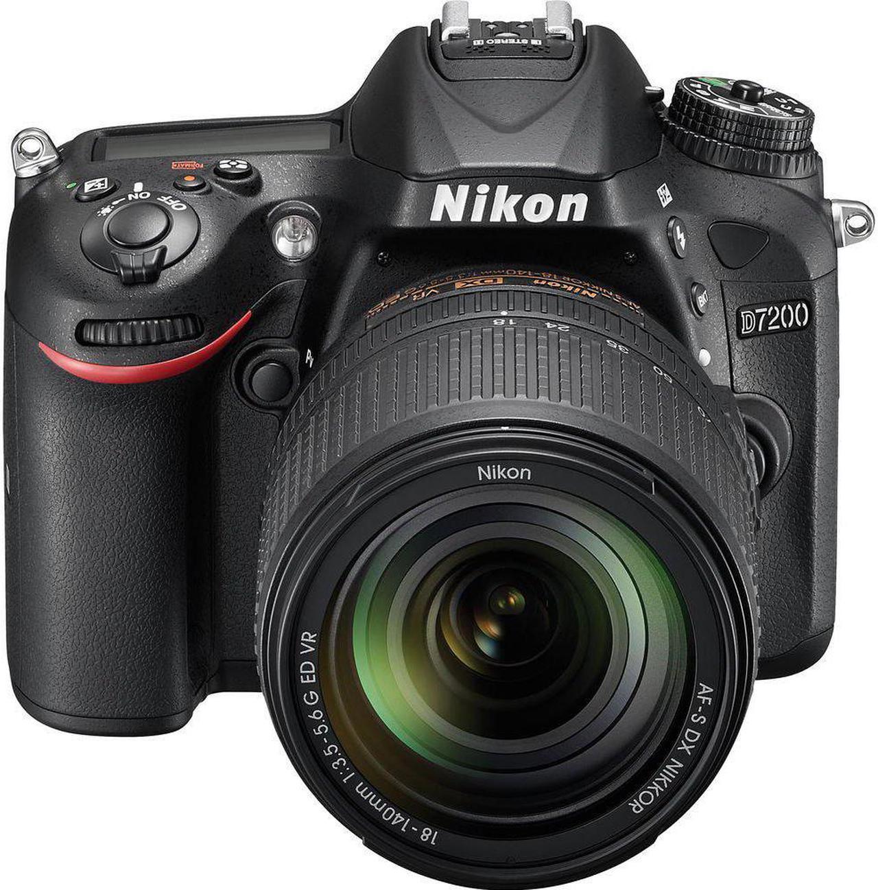 Alt view image 4 of 4 - Nikon D7200 DSLR Camera with 18-140mm Lens - with Memory Card