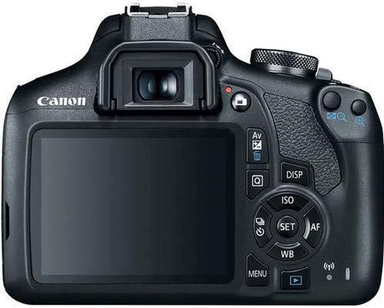 Alt view image 4 of 4 - Canon EOS Rebel T7 DSLR Camera with 18-55mm Lens Bundle + 3pc Filter Kit + Telephoto Lens and More