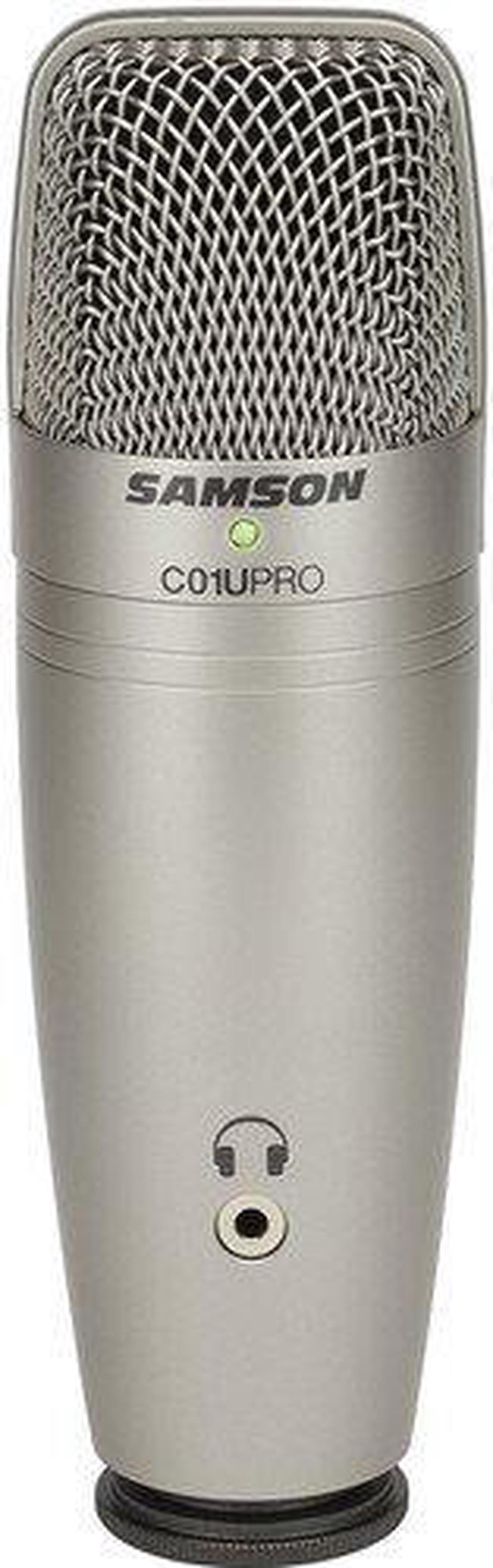 Alt view image 9 of 20 - Samson C01U PRO USB Studio Condenser Microphone