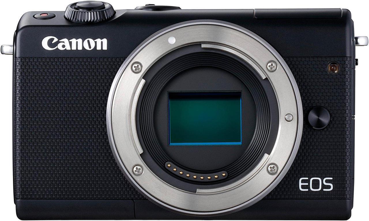 Main image of Canon EOS M100 Mirrorless Camera (Black) USA Model (Kit Box)